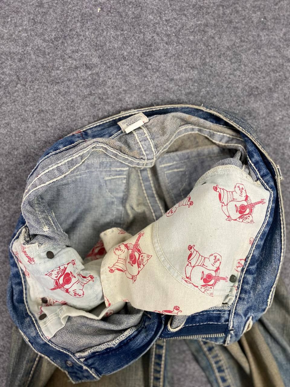 True Religion vintage true religion bootcut distressed denim made in usa Size US 34 / EU 50 - 16 Thumbnail