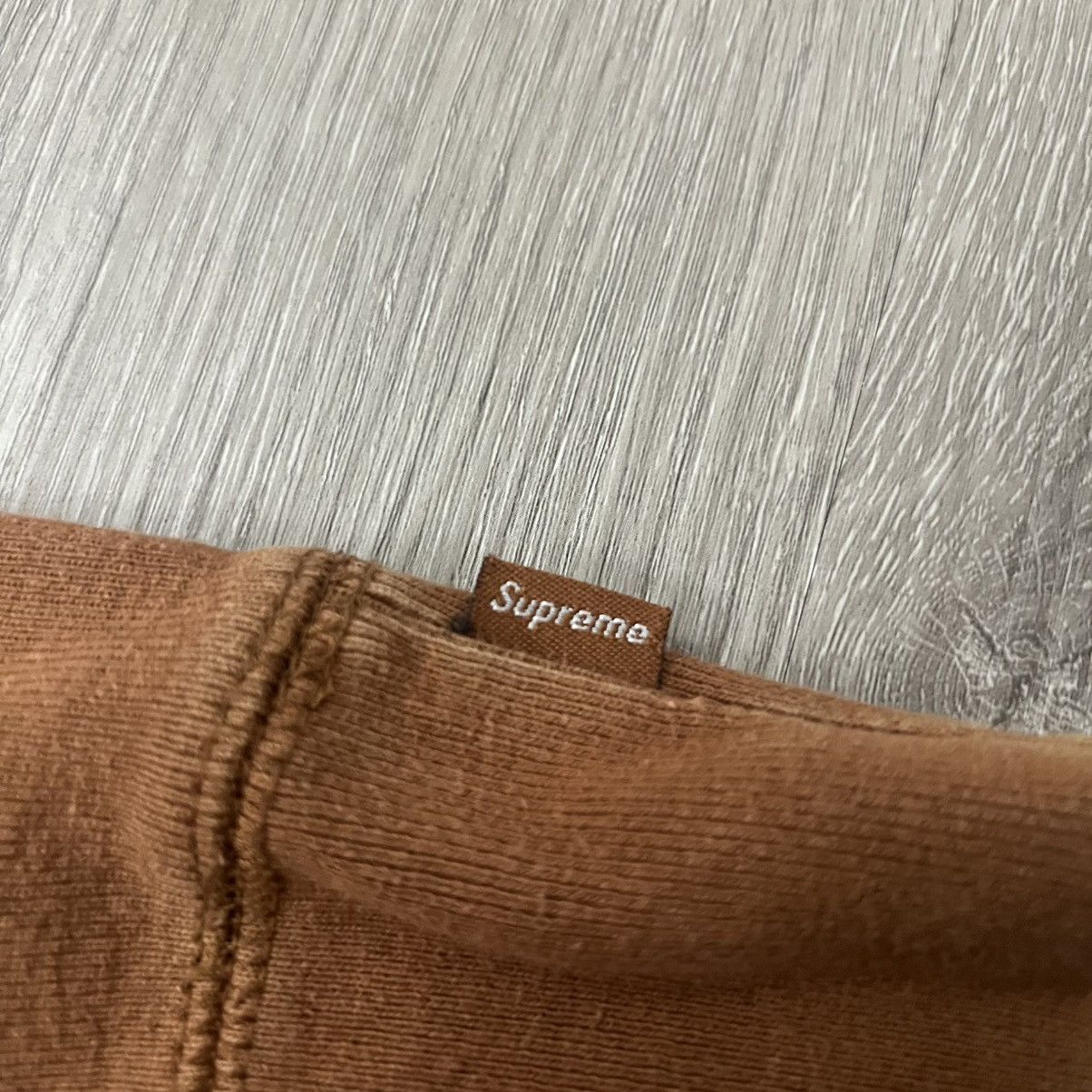 Supreme Supreme Box Logo Hoodie Brown/Teal FW17 Size US M / EU 48-50 / 2 - 8 Thumbnail