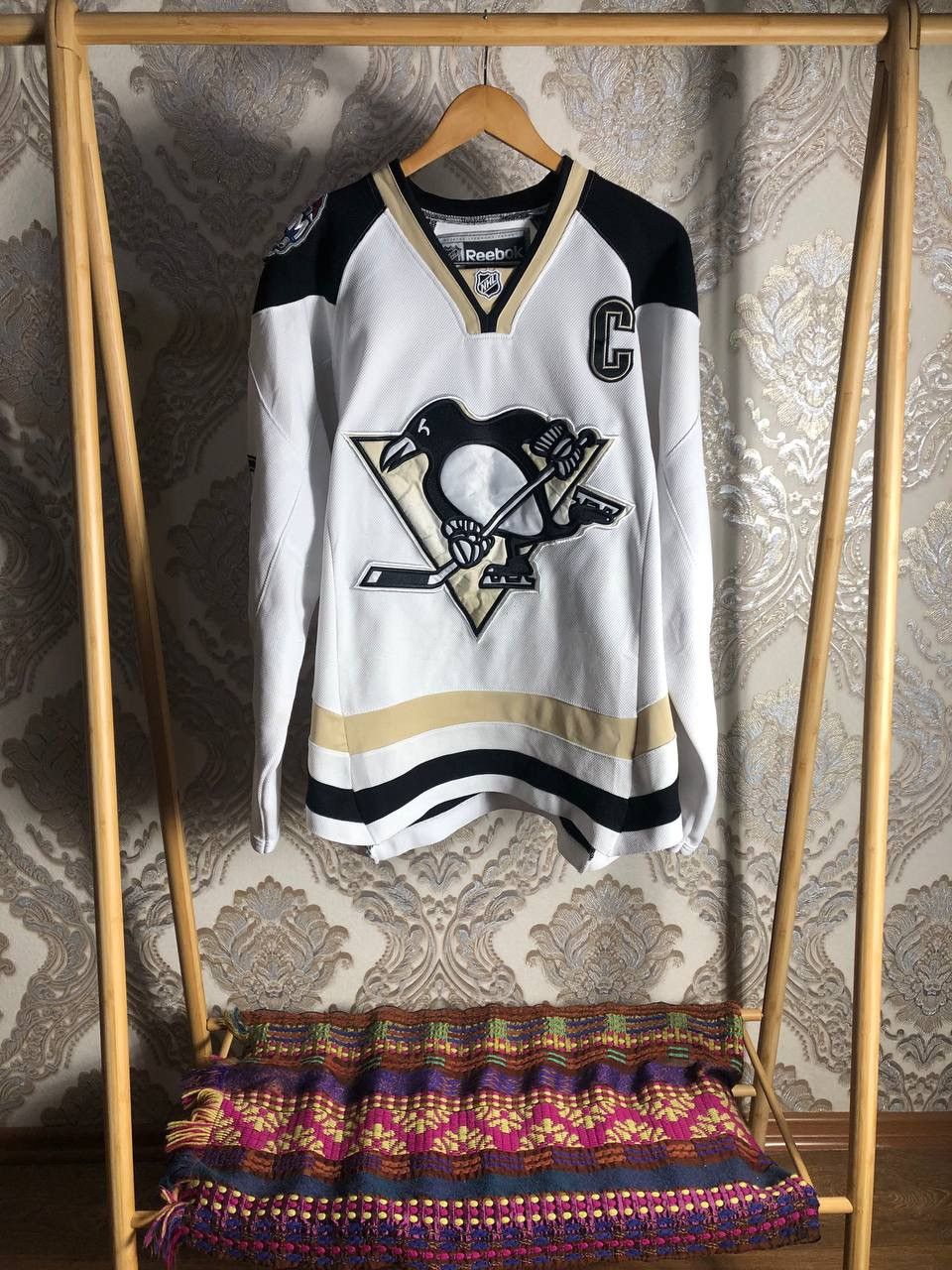 Reebok × Vintage VERY RARE REEBOK CCM PITTSBURGH PENGUINS HOCKEY JERSEY RETRO Size US M / EU 48-50 / 2 - 2 Thumbnail