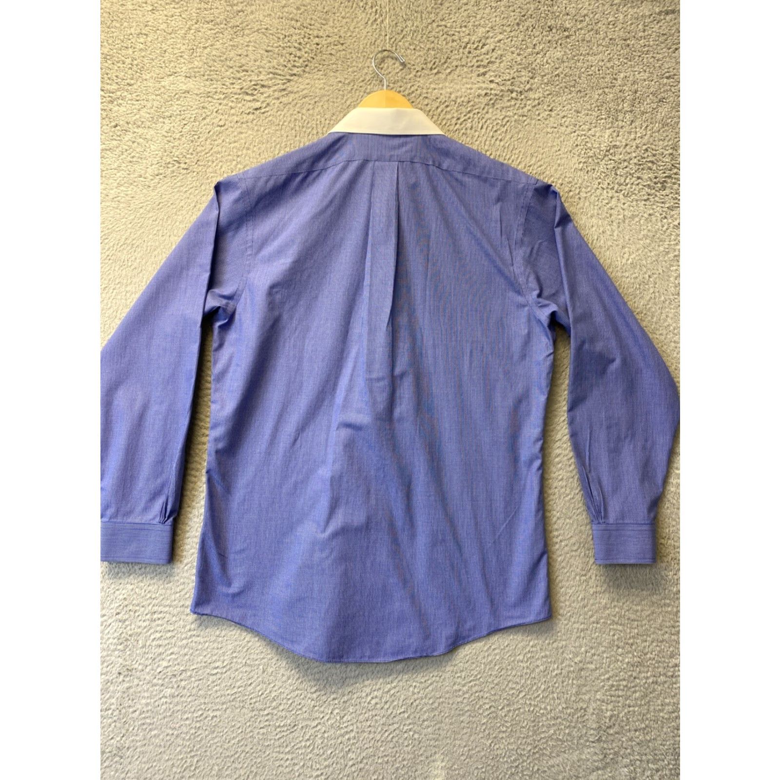 Brooks Brothers BROOKS BROTHERS Shirt Men’s Large Long Sleeve Supima Cotton Solid Royal Blue Button-Down Size US L / EU 52-54 / 3 - 8 Thumbnail