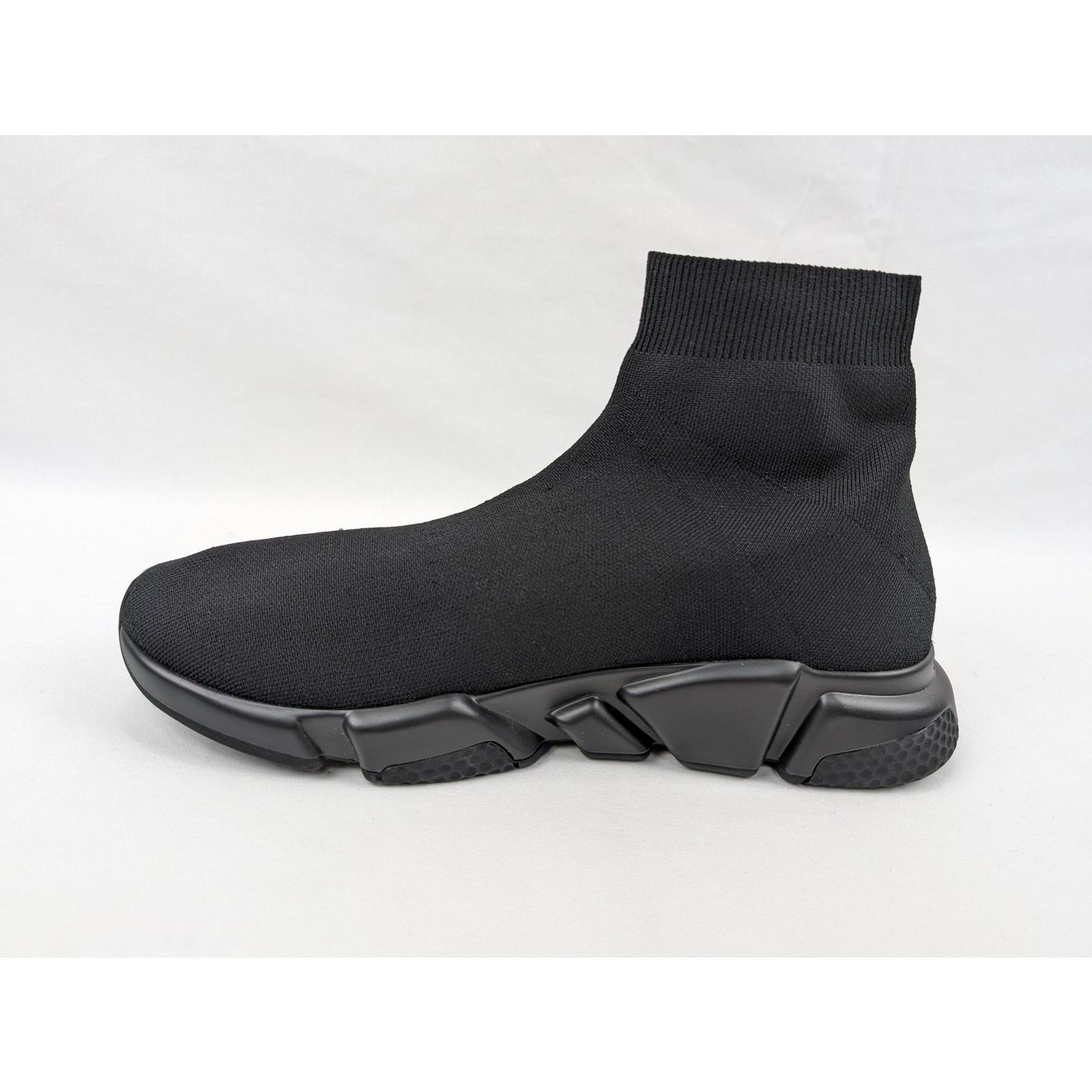 Balenciaga o1rshd1 New Rec.Knit Speed LT Sneakers in Black Size US 9 / EU 42 - 7 Thumbnail