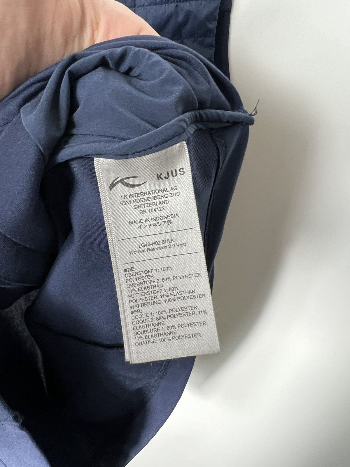 KJUS Vintage streetwear outdoor Kjus Retention Tracking Vest Size L / US 10 / IT 46 - 5 Thumbnail