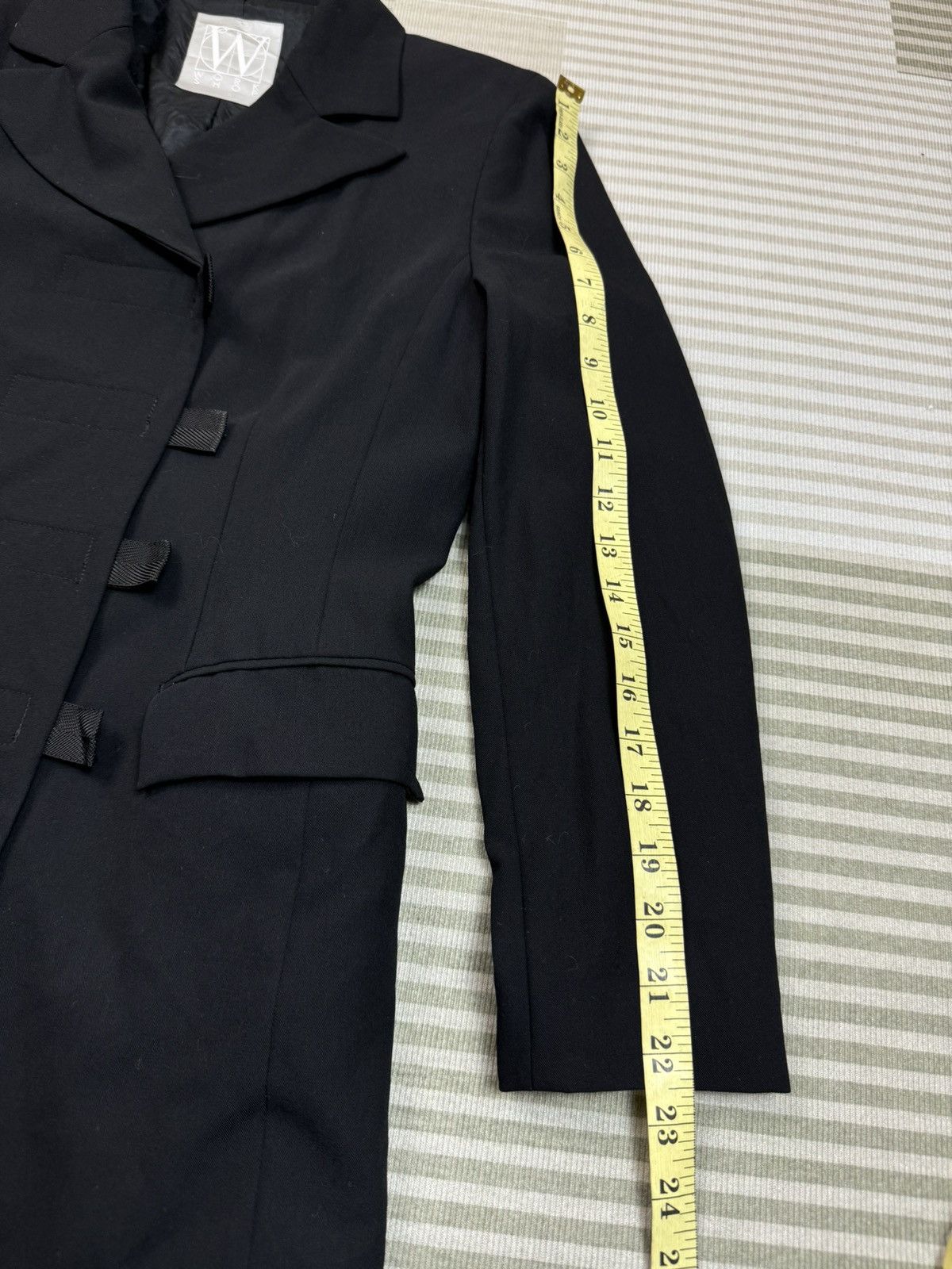 Yohji Yamamoto WorkShop By Yohji Yamamoto Women Blazer Size 36S - 11 Thumbnail