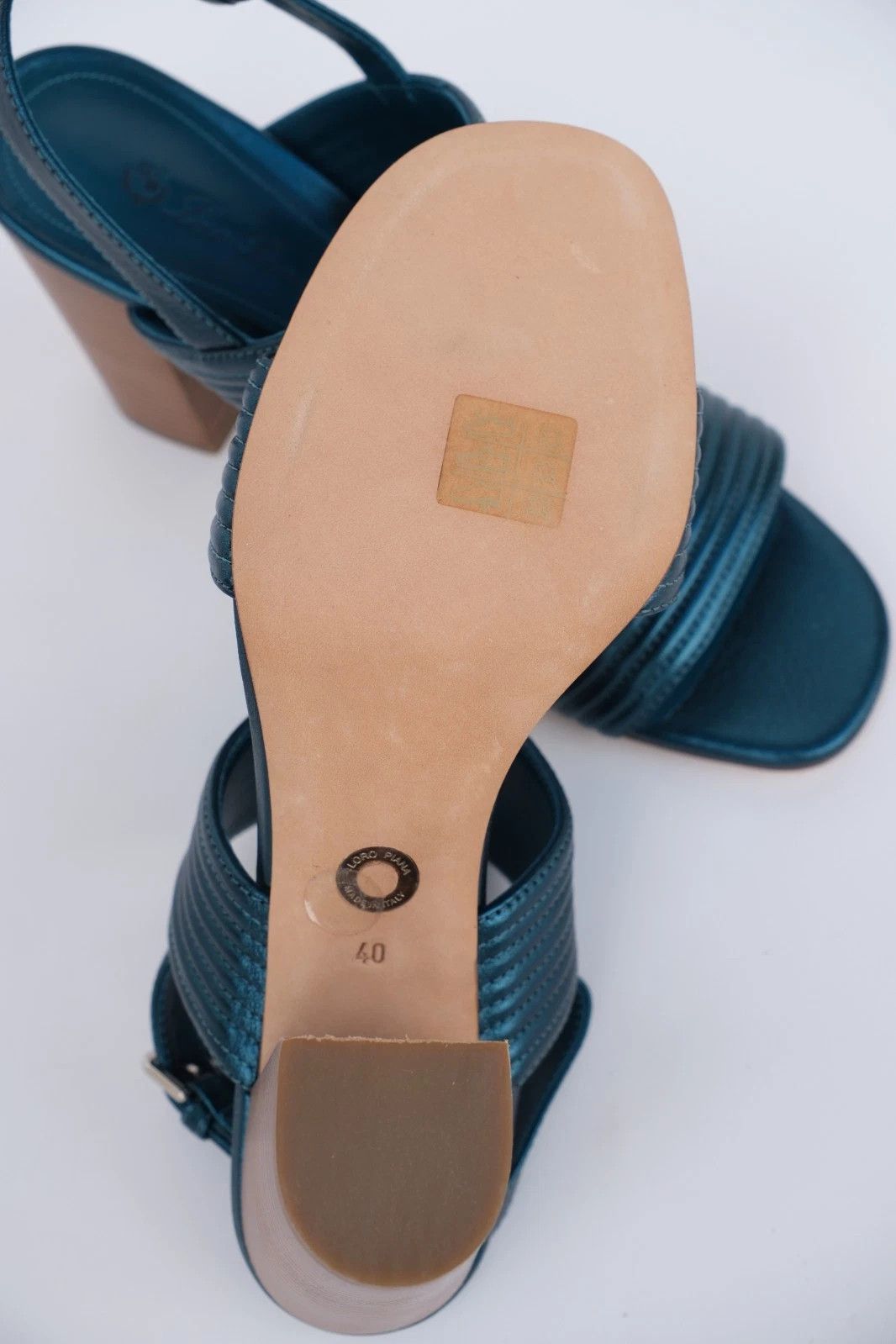 Loro Piana NEW Loro Piana Sling Back Heels UK 7 / US 10 / EU 40 Size US 10 / IT 40 - 5 Thumbnail
