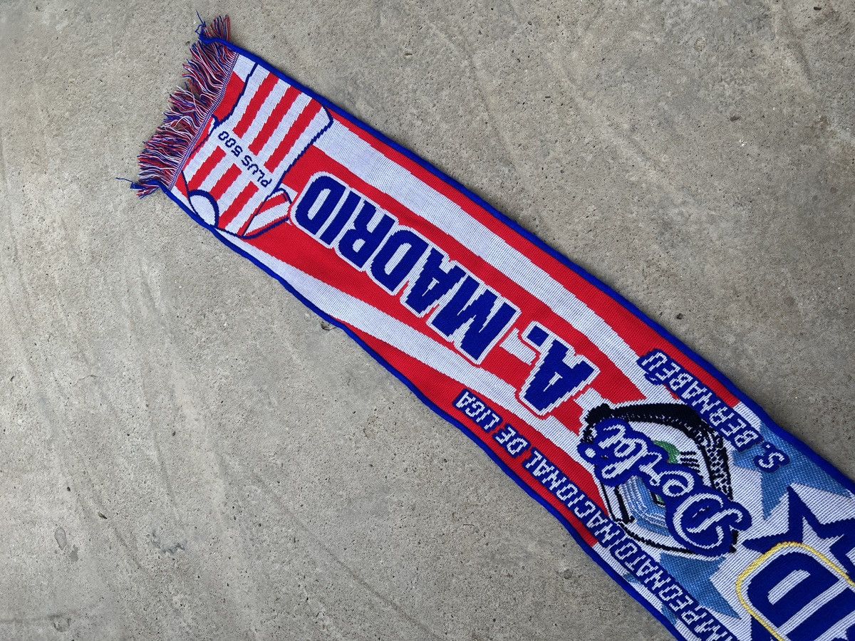 Other Real Madrid Derbi Atletico Madrid Football Scarves Size ONE SIZE - 3 Thumbnail