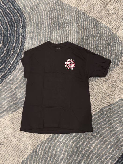 Bape assc fragment pink tee (black) | Grailed