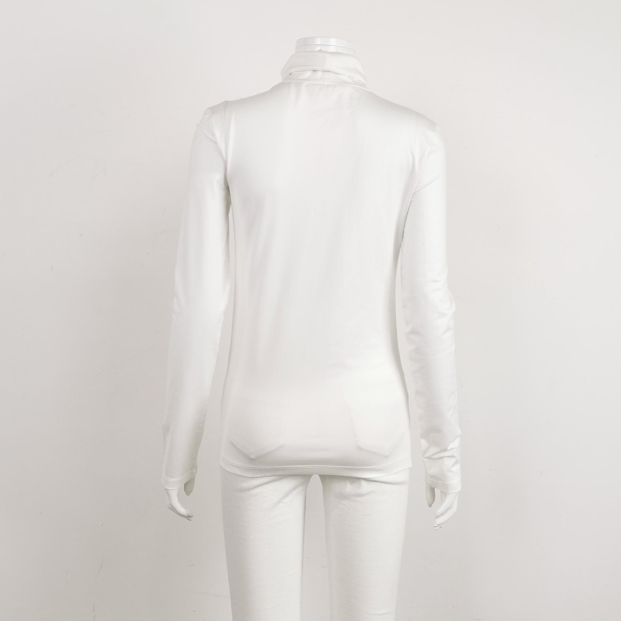 Jil Sander JIL SANDER JIL SANDER Cotton Solid Color Letter Logo Embro Size M / US 6-8 / IT 42-44 - 2 Thumbnail