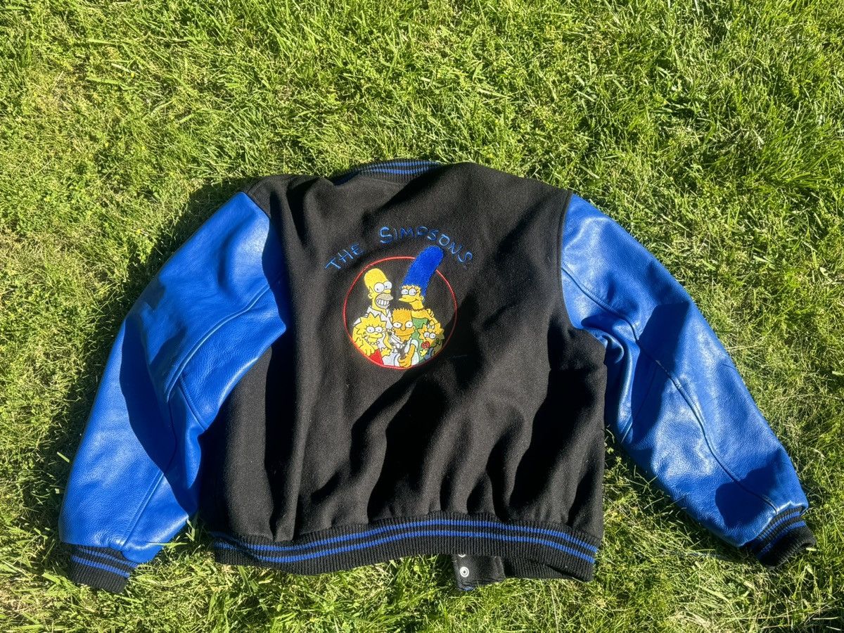 Other The Simpsons Varsity Jacket Vintage Size US XXL / EU 58 / 5 - 2 Thumbnail