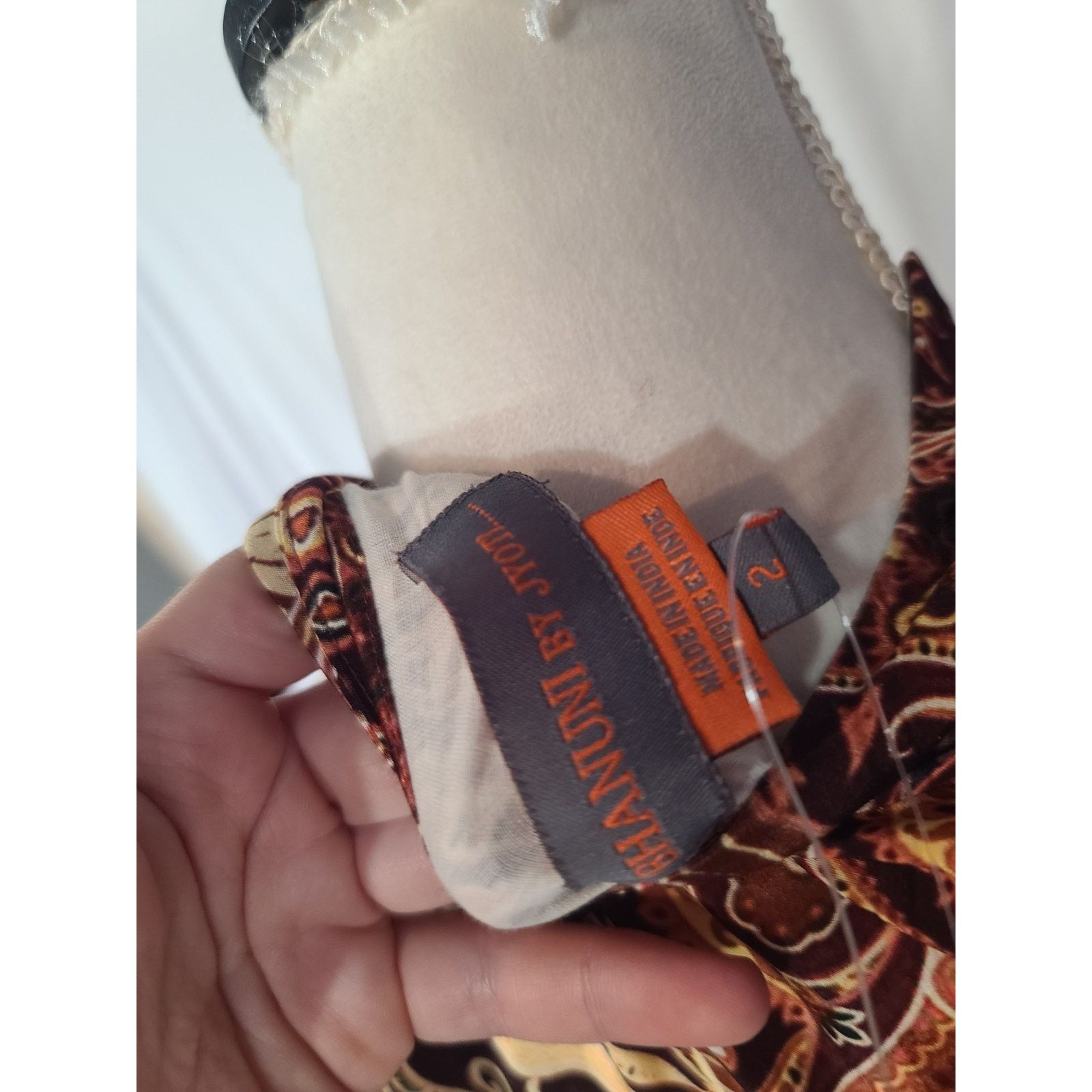 Anthropologie Anthropologie Bhanuni By Jyoti Floral Ronika Maxi Dress US 2 Size XS / US 0-2 / IT 36-38 - 12 Thumbnail
