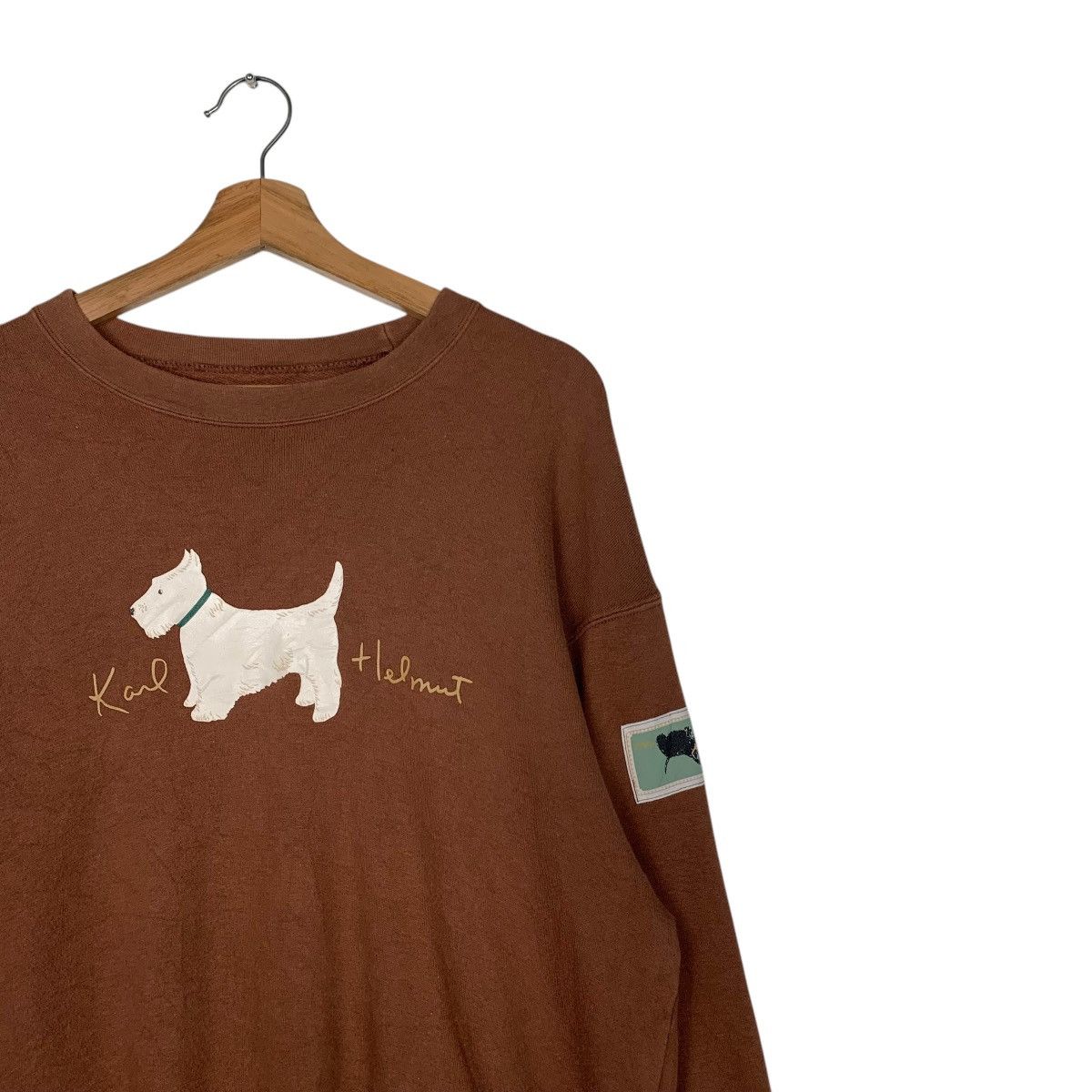 Karl Helmut KARL HELMUT Puppies Logo Crewneck Sweatshirts #1908-C83 Size US M / EU 48-50 / 2 - 5 Thumbnail