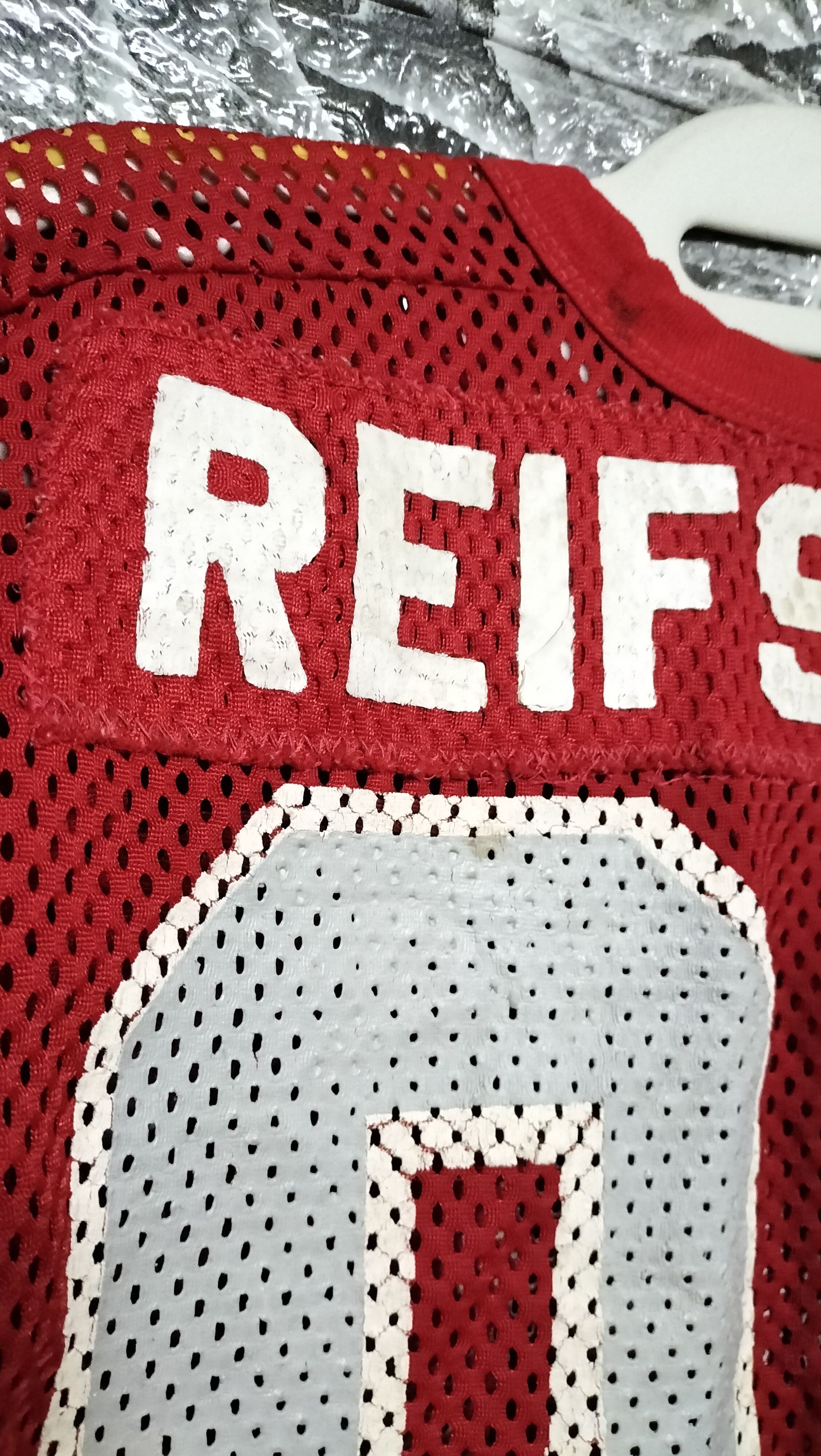 Vintage 80s American Football Jersey Net Shirts by Russel 70s Size US M / EU 48-50 / 2 - 4 Thumbnail