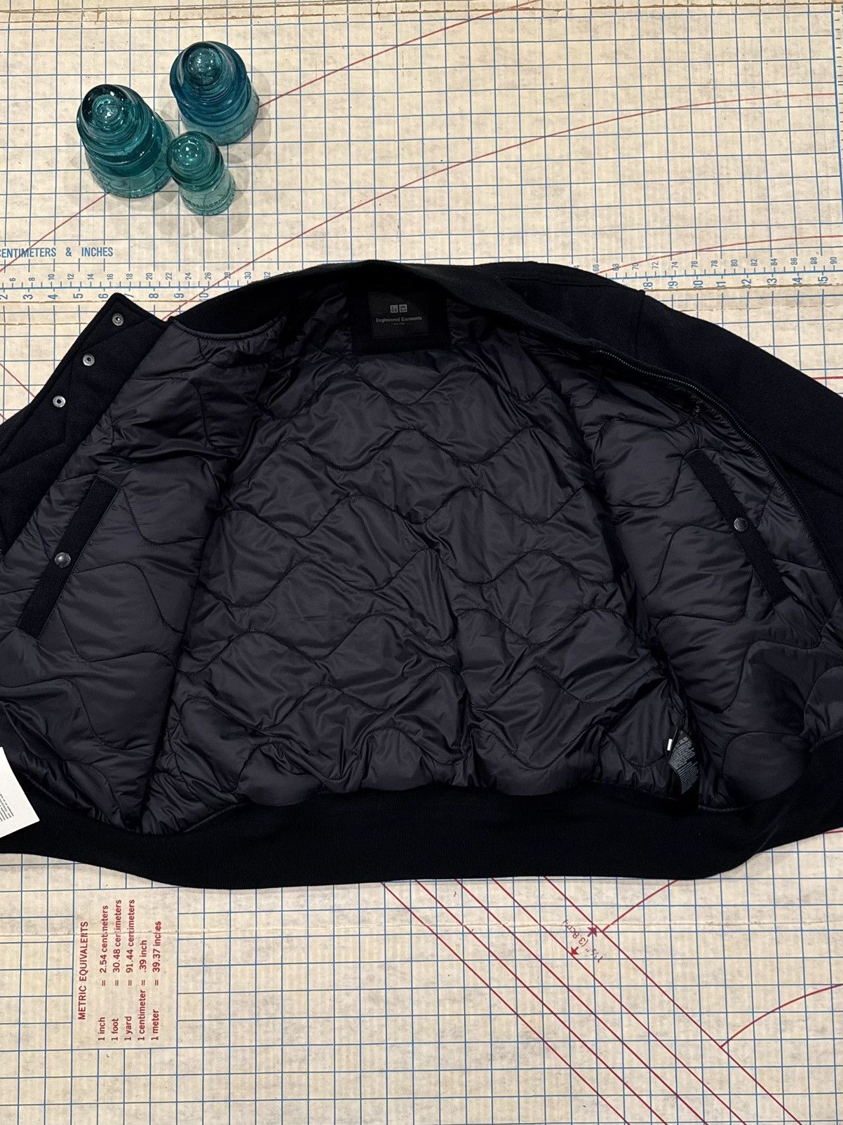 Engineered Garments × Uniqlo NWT Uniqlo Engineered Garments Bomber Jacket Dark Navy Small Size US S / EU 44-46 / 1 - 6 Thumbnail