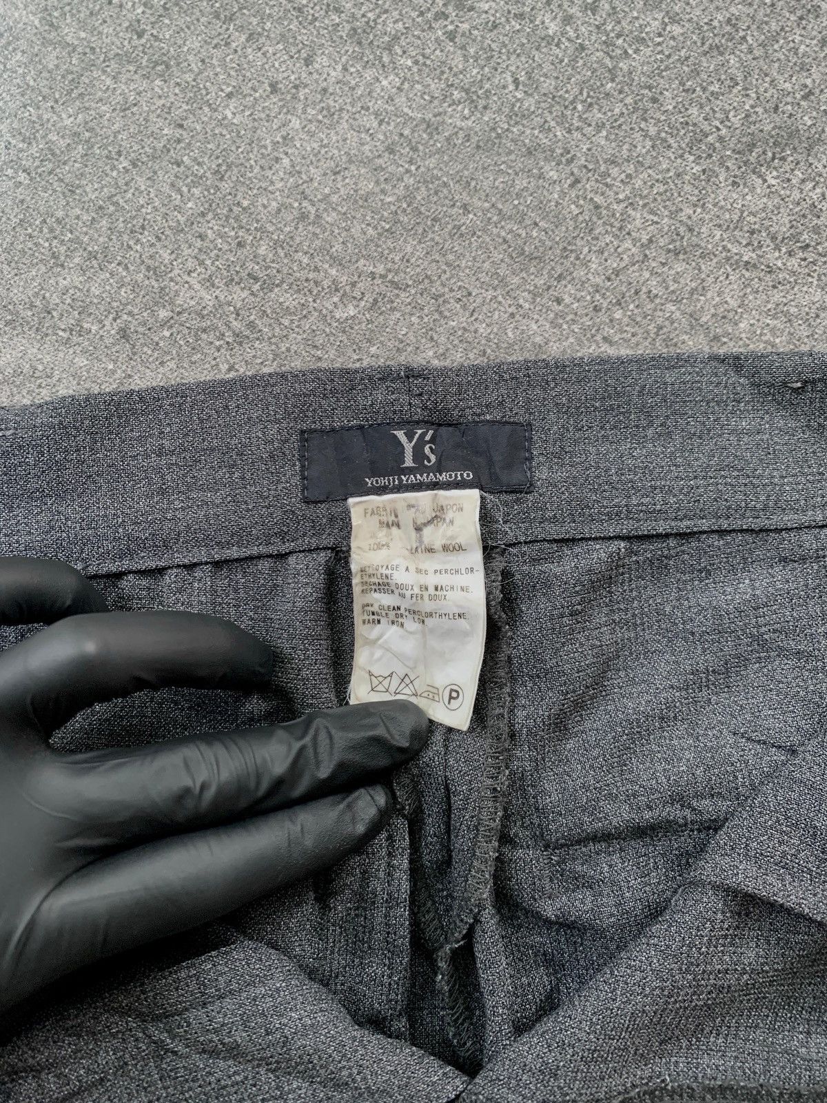 Yohji Yamamoto FREE TAX! Y's Slim Wool Trousers Size US 28 / EU 44 - 9 Thumbnail