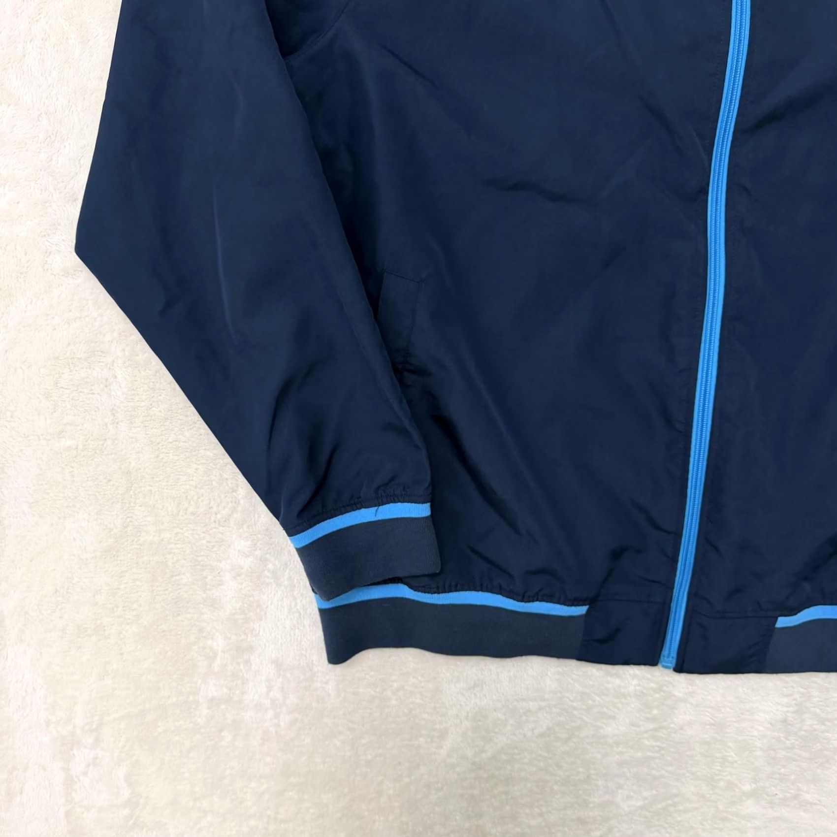 Vintage AT&T Jacket Mens XL Blue Microfiber Full Zip Windbreaker Logo Workwear Casual Size US XL / EU 56 / 4 - 6 Thumbnail