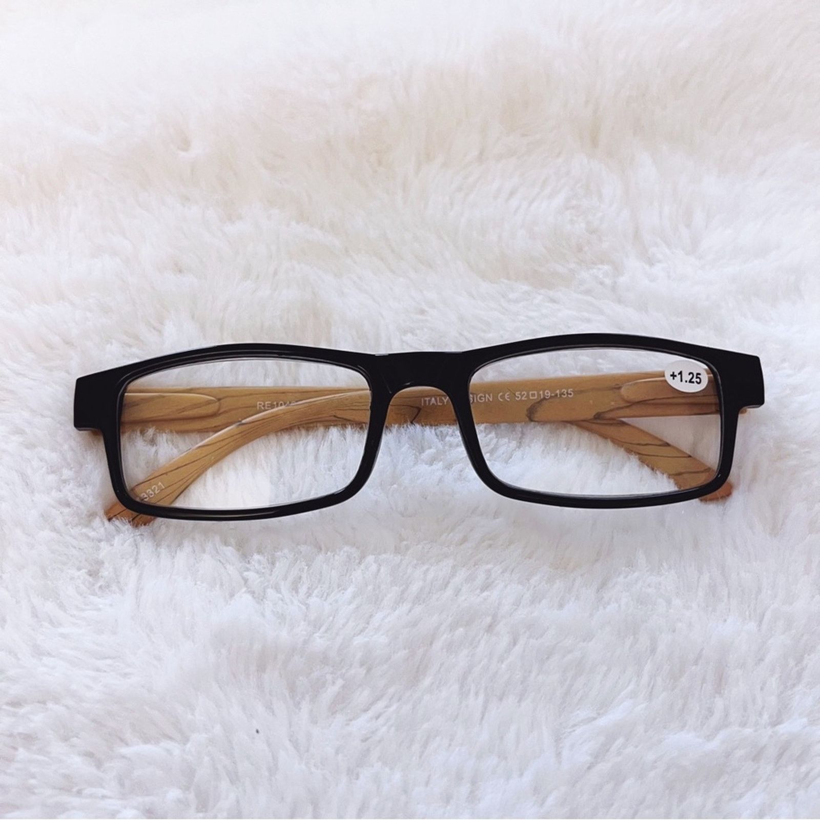 Other Reid Black & Dark Wood Reader Glasses Size ONE SIZE - 1 Thumbnail