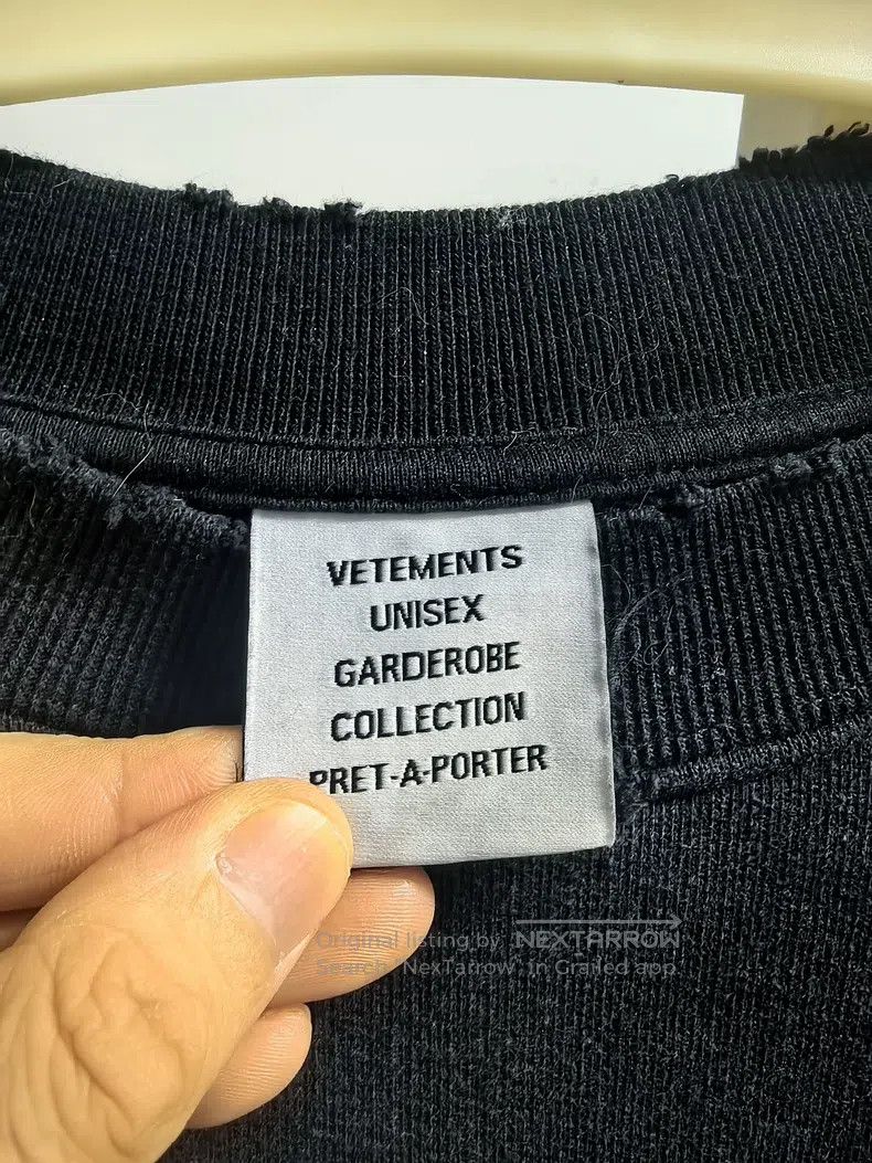Vetements VETEMENTS Palm Tree Embroidered Sweatshirt Size US M / EU 48-50 / 2 - 3 Thumbnail