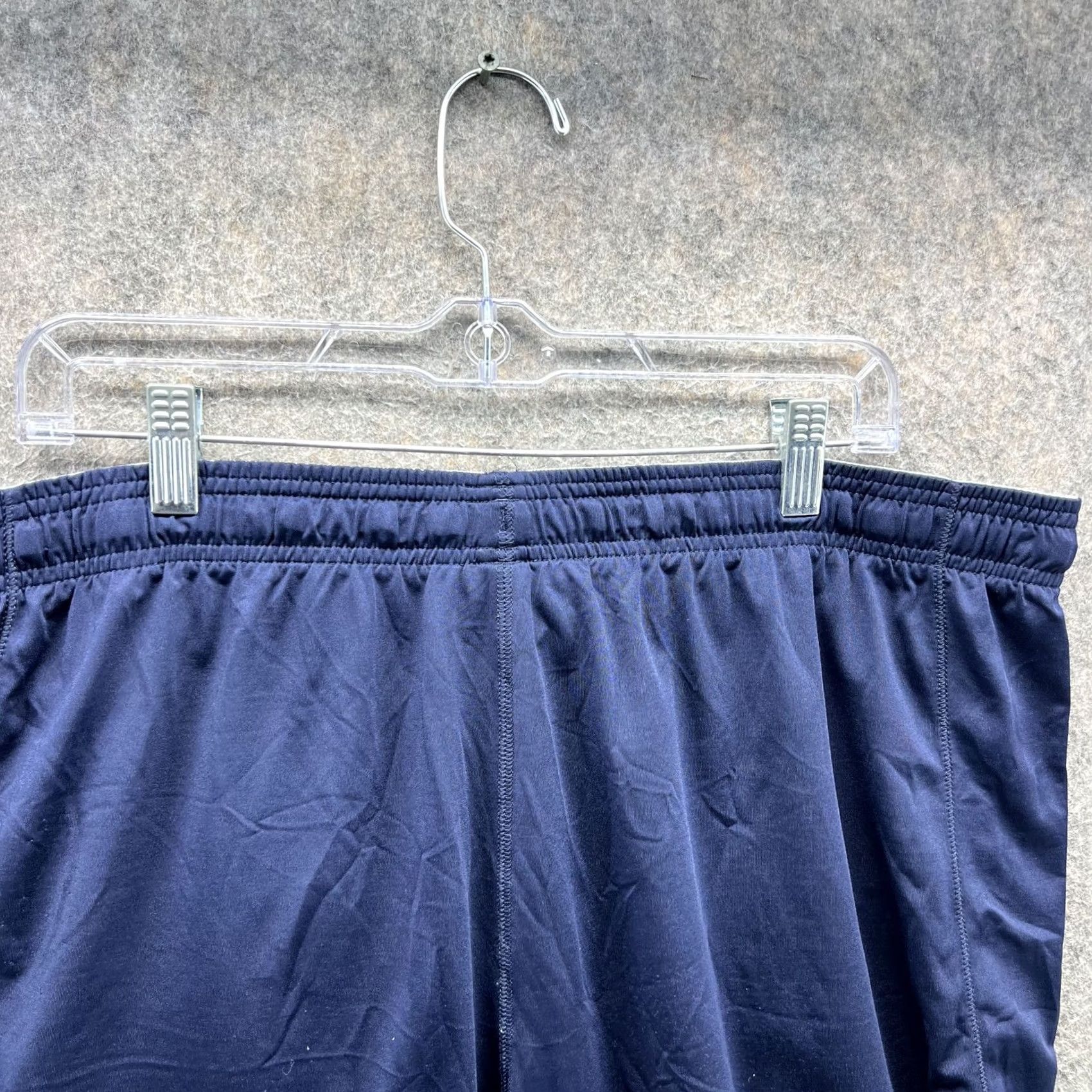 Under Armour Under Armour Shorts Mens XL Athletic Loose Fit Workout Gym Training Activewear Blue Jersey Pockets Moisture Wicking Quick Dry Drawstring Elastic Waist Size US 36 / EU 52 - 7 Thumbnail