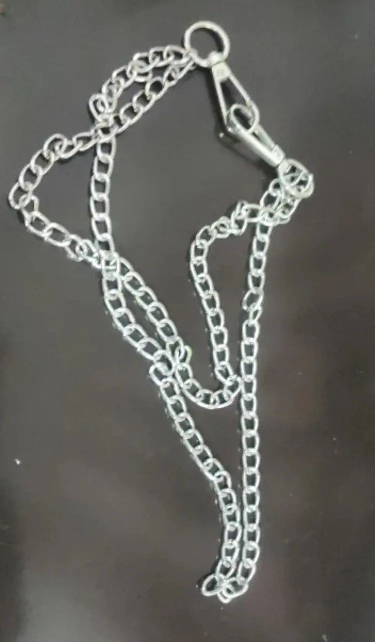 Japanese Brand 35cm + 45cm Double Chain Simple Wallet Safety Chain Size ONE SIZE - 3 Thumbnail