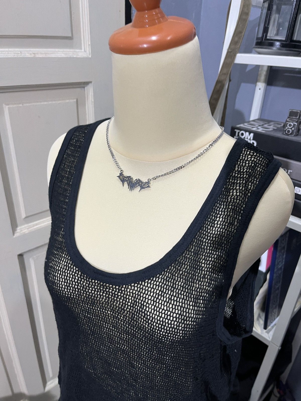 Beams Plus × Issey Miyake × Japanese Brand Black Tank Top Fish Net Beam Size M / US 6-8 / IT 42-44 - 3 Thumbnail