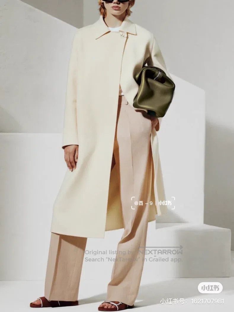 Loro Piana Loro Piana White Cashmere Coat Jacket Size XS / US 0-2 / IT 36-38 - 8 Thumbnail