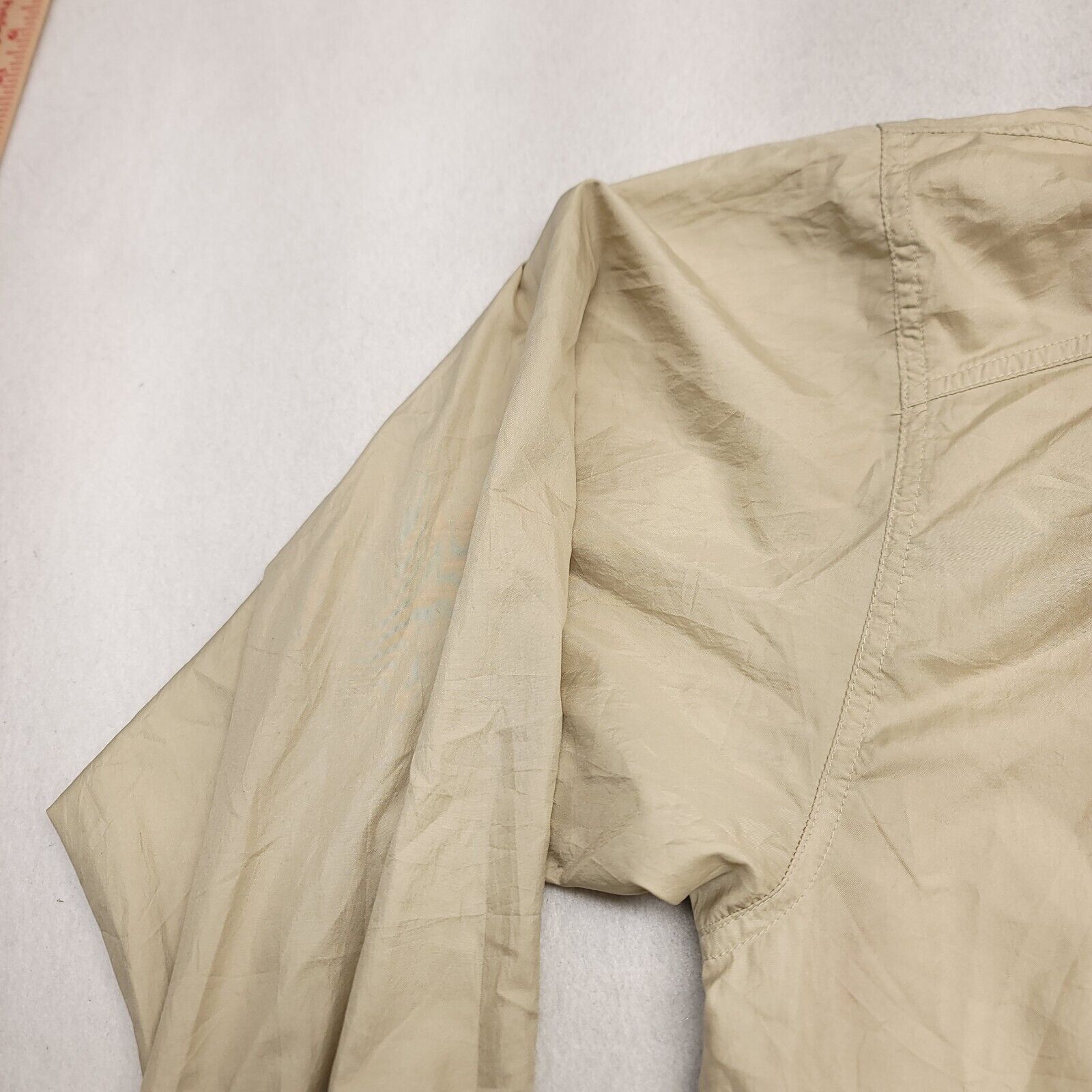Reebok Reebok Golf Pullover Jacket Womens Size Medium M Beige Size M / US 6-8 / IT 42-44 - 4 Thumbnail