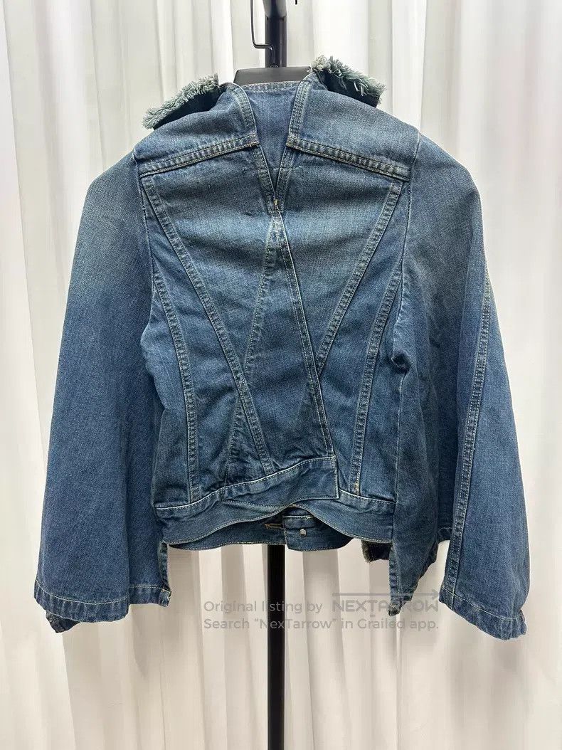 Junya Watanabe Junya Watanabe Deconstructed Denim Shawl Size S / US 4 / IT 40 - 5 Thumbnail