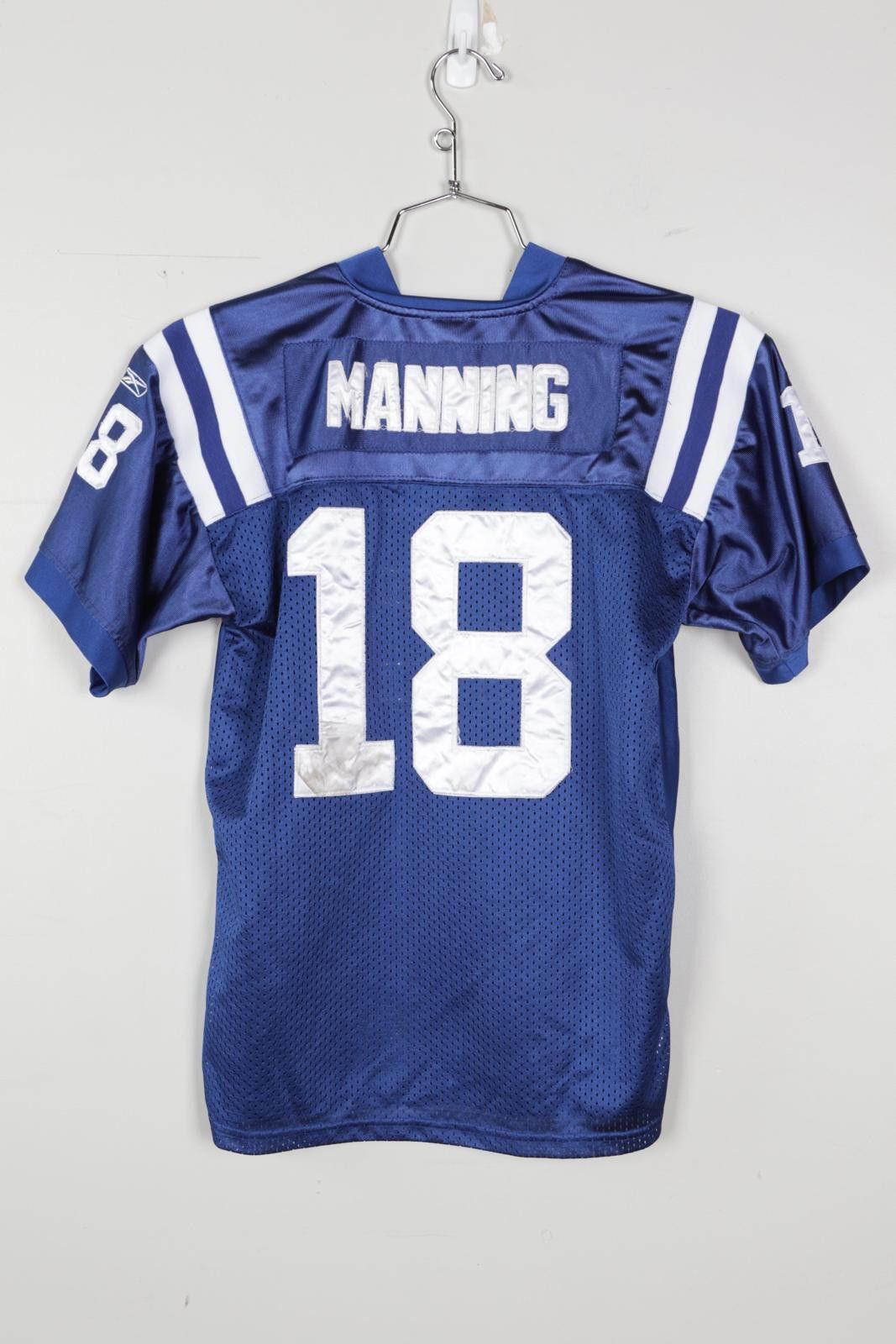 Reebok 2010s Reebok NFL Equipment Colts Manning #18 Football Jersey Size US XS / EU 42 / 0 - 2 Thumbnail