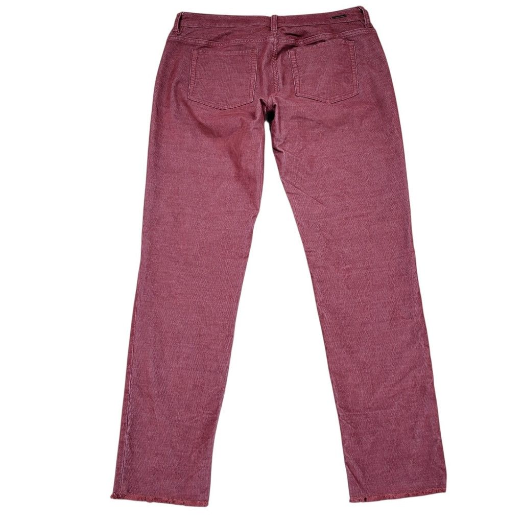 Other Carve Designs Carson Cord Hi-Rise Fray Ankle Rust Pants Wome Size 30" / US 8 / IT 44 - 3 Thumbnail