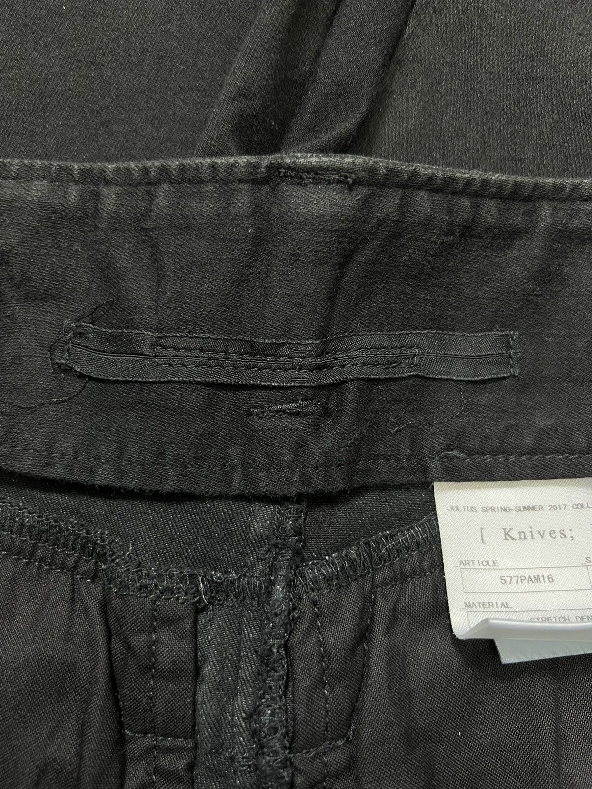 Julius Julius - S/S ‘17 - 8oz Ankle Zip Stretch Denim Size US 32 / EU 48 - 11 Thumbnail