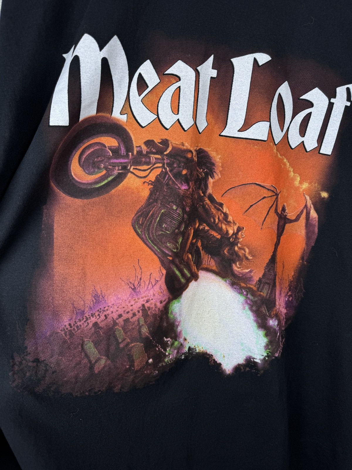 Vintage Mens Vintage Meat Loaf T-shirt 2005 tee rock band Size US XL / EU 56 / 4 - 6 Thumbnail