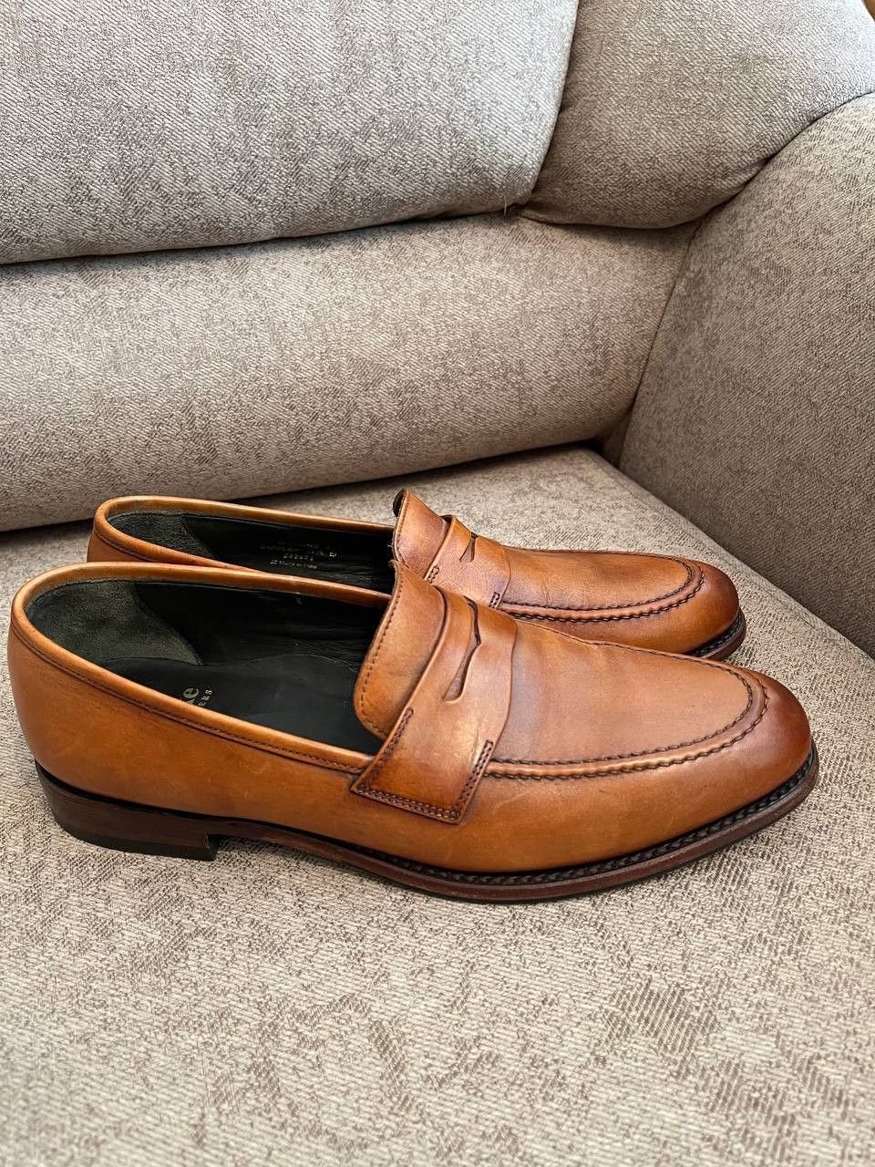 Loake LOAKE LOAFER WIGGINS TAN PENNY / size 44,M10 Size US 11 / EU 44 - 5 Thumbnail