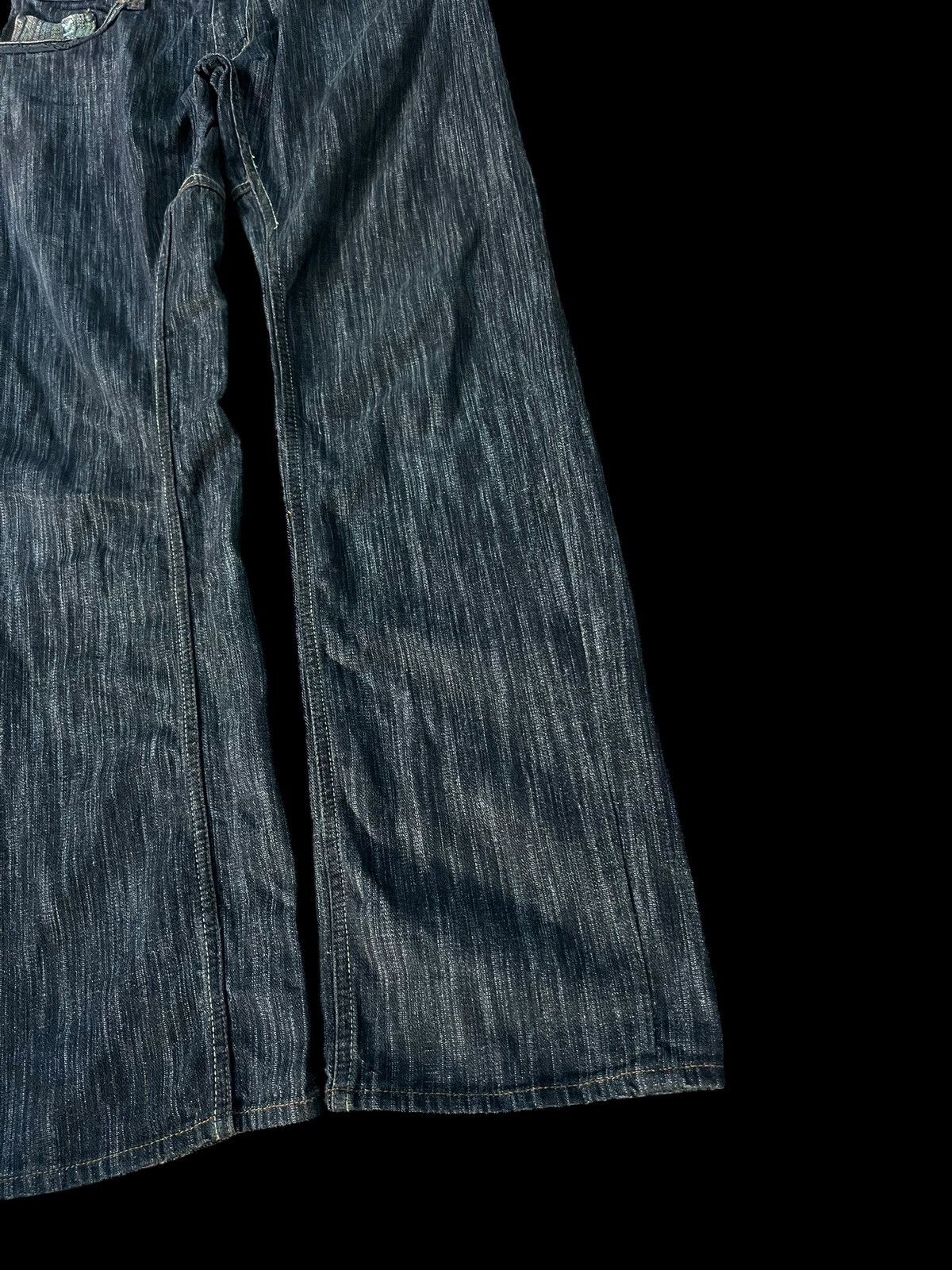 If Six Was Nine × Le Grande Bleu (L.G.B.) VINTAGE 90’S STYLE DOMINATE HANDCRAFTED NICE DESIGN JEANS Size US 32 / EU 48 - 4 Thumbnail