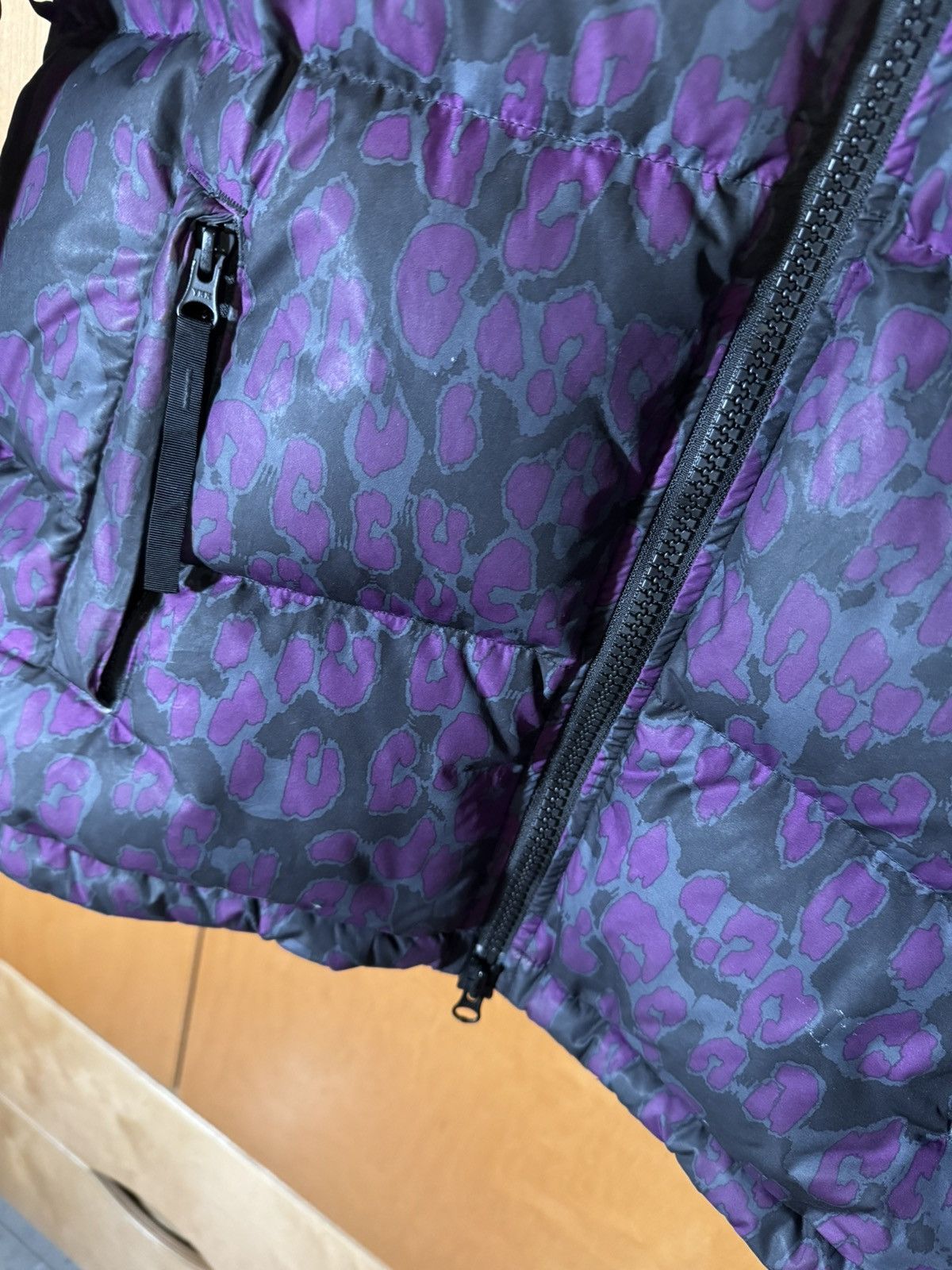 The North Face The North Face Women's 700 Jacket Purple Leopard Print Size S / US 4 / IT 40 - 4 Thumbnail