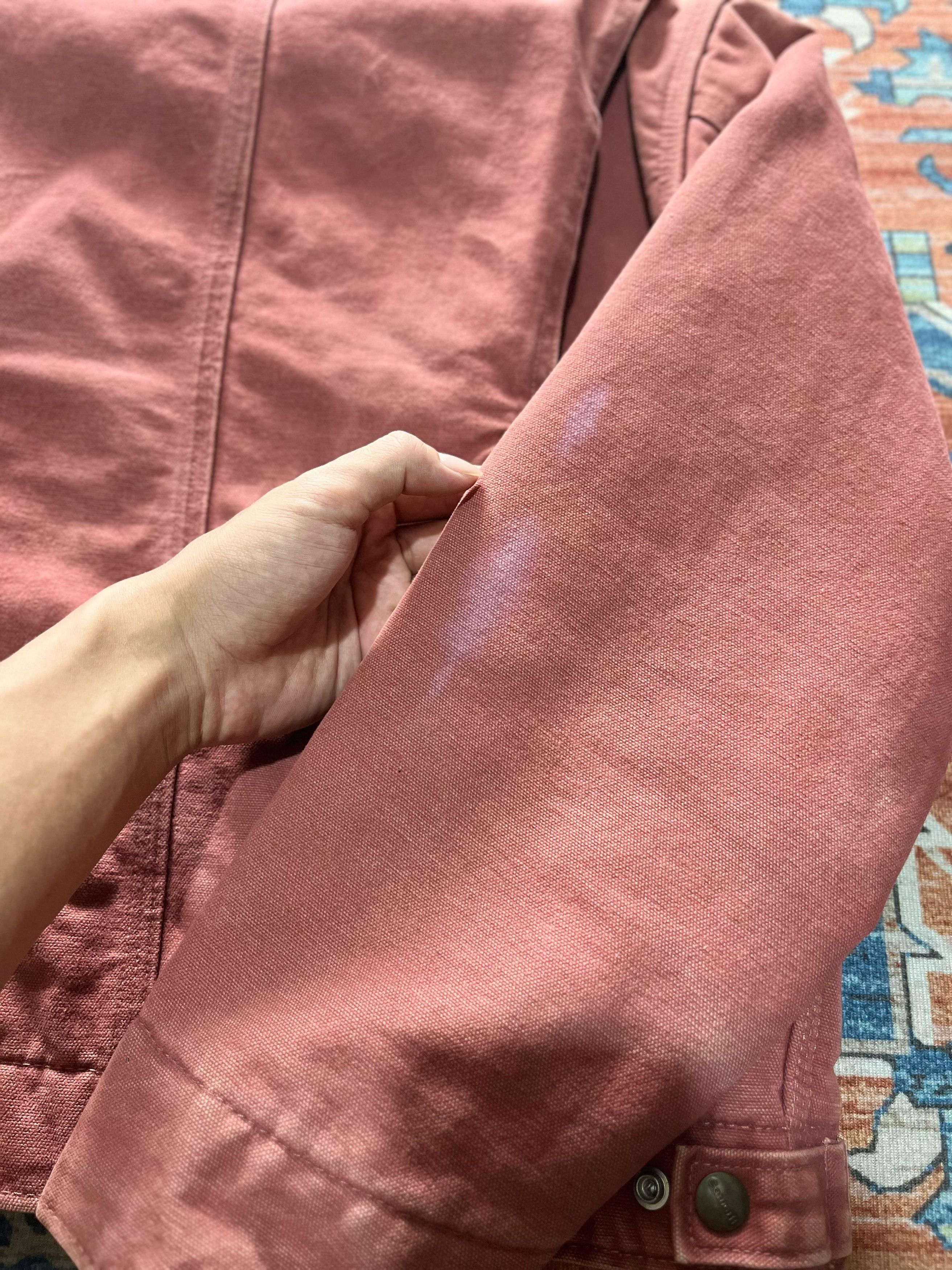 Carhartt × Vintage CARHARTT DETROIT JACKET WJ097 VRS - SALMON Size US S / EU 44-46 / 1 - 5 Thumbnail