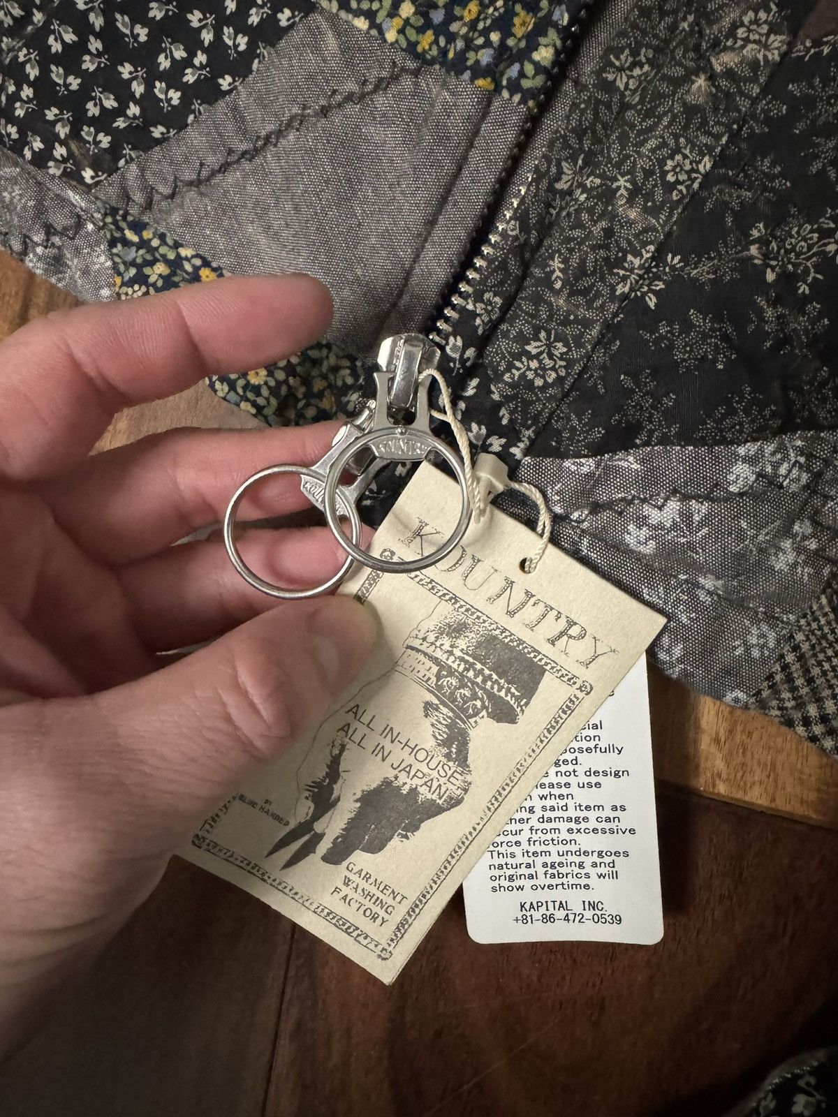 Kapital Kapital Kountry “Yabane” Quilt Patchwork Drizzler Jacket Size US M / EU 48-50 / 2 - 8 Thumbnail