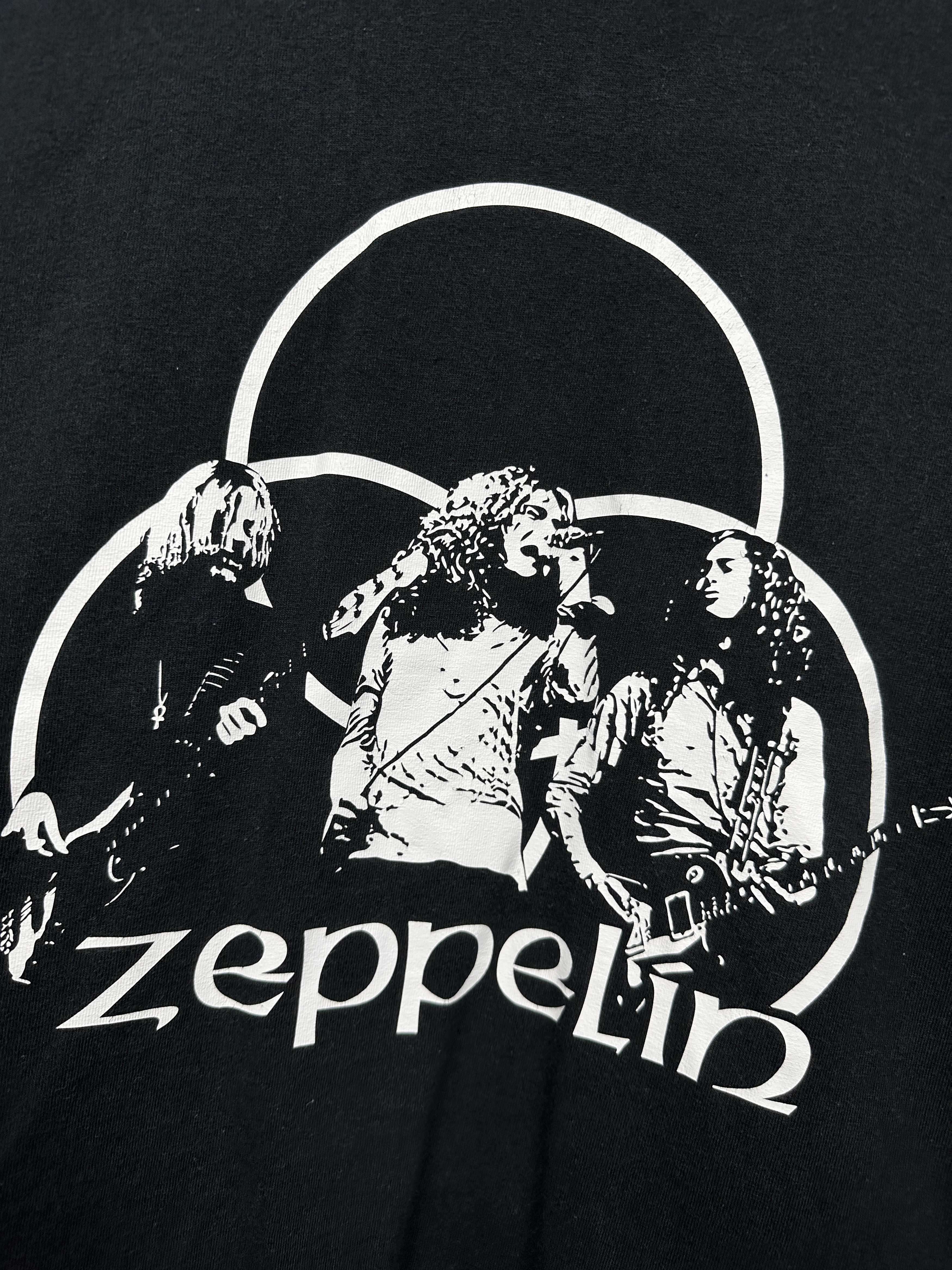 Band Tees × Led Zeppelin Led Zeppelin Vintage Mens Rock Band T-Shirt Size US L / EU 52-54 / 3 - 3 Thumbnail