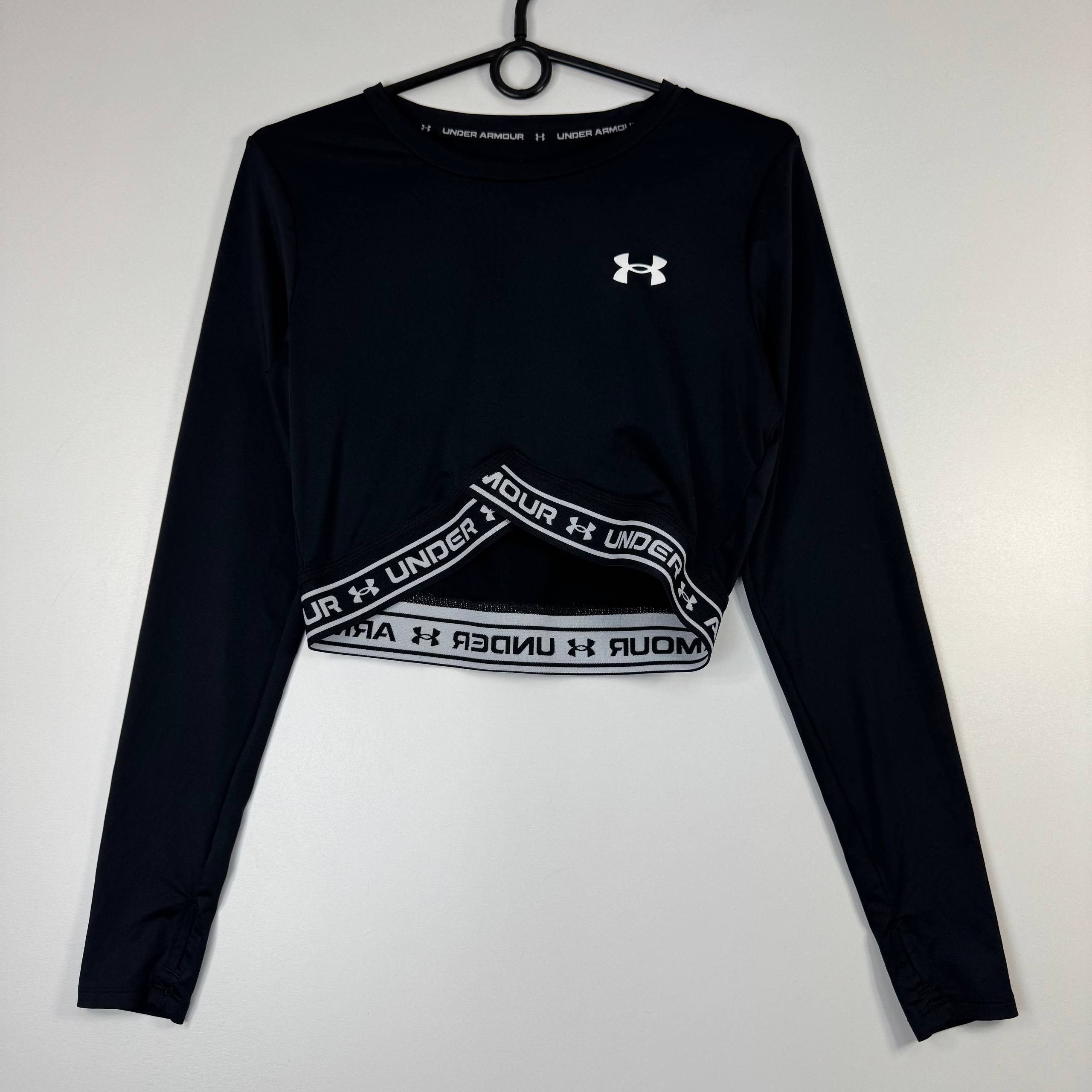 Under Armour Under Armour HeatGear Crop Top Compression Womens Size M Size M / US 6-8 / IT 42-44 - 1 Thumbnail
