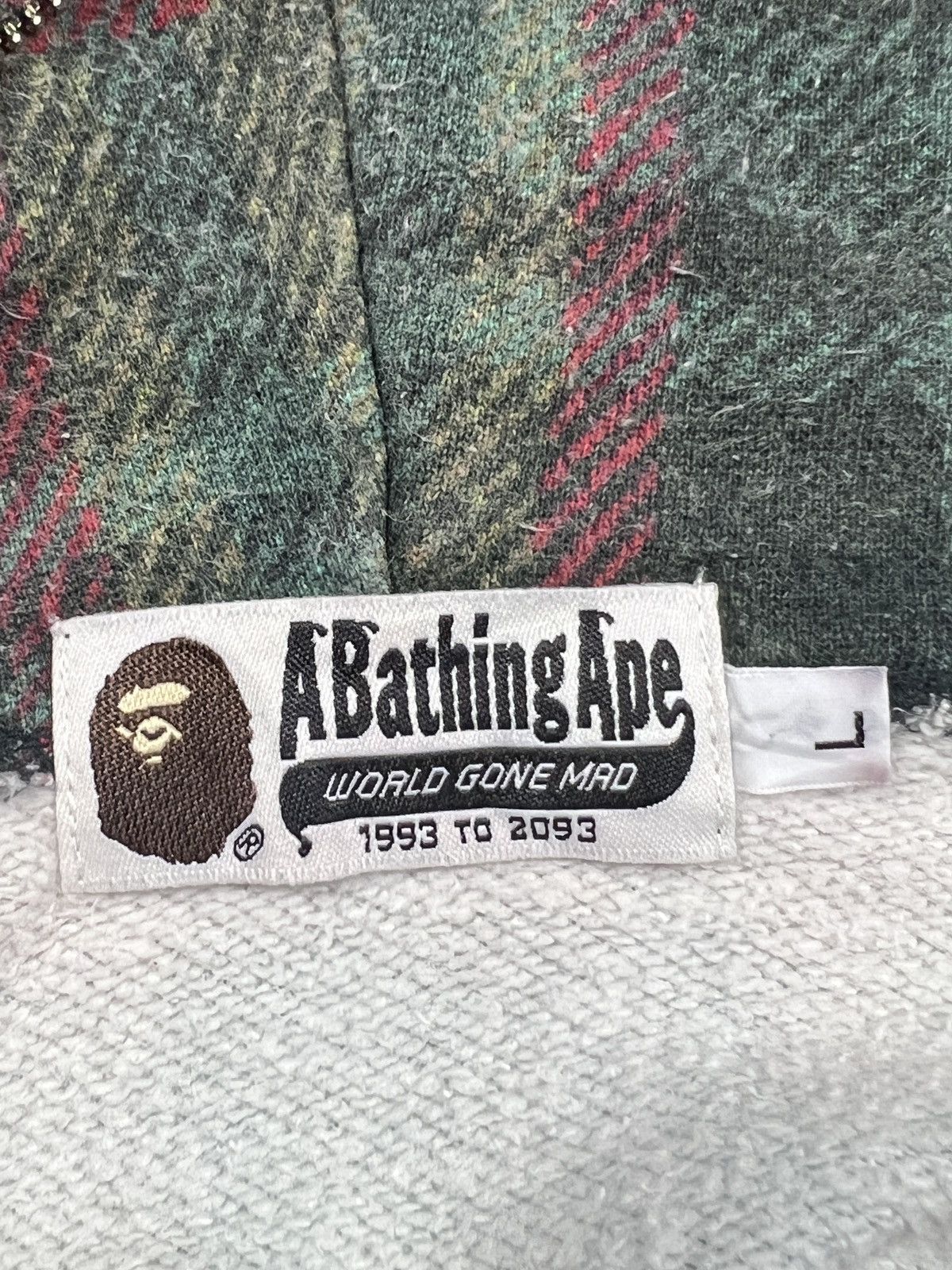 Bape Check Full Zip Hoodie