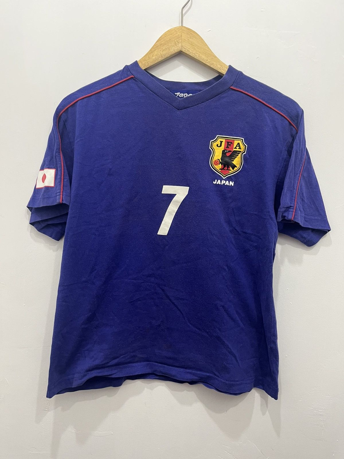 Vtg Japan Official National Team Hidetoshi Nakata Tees Vtg