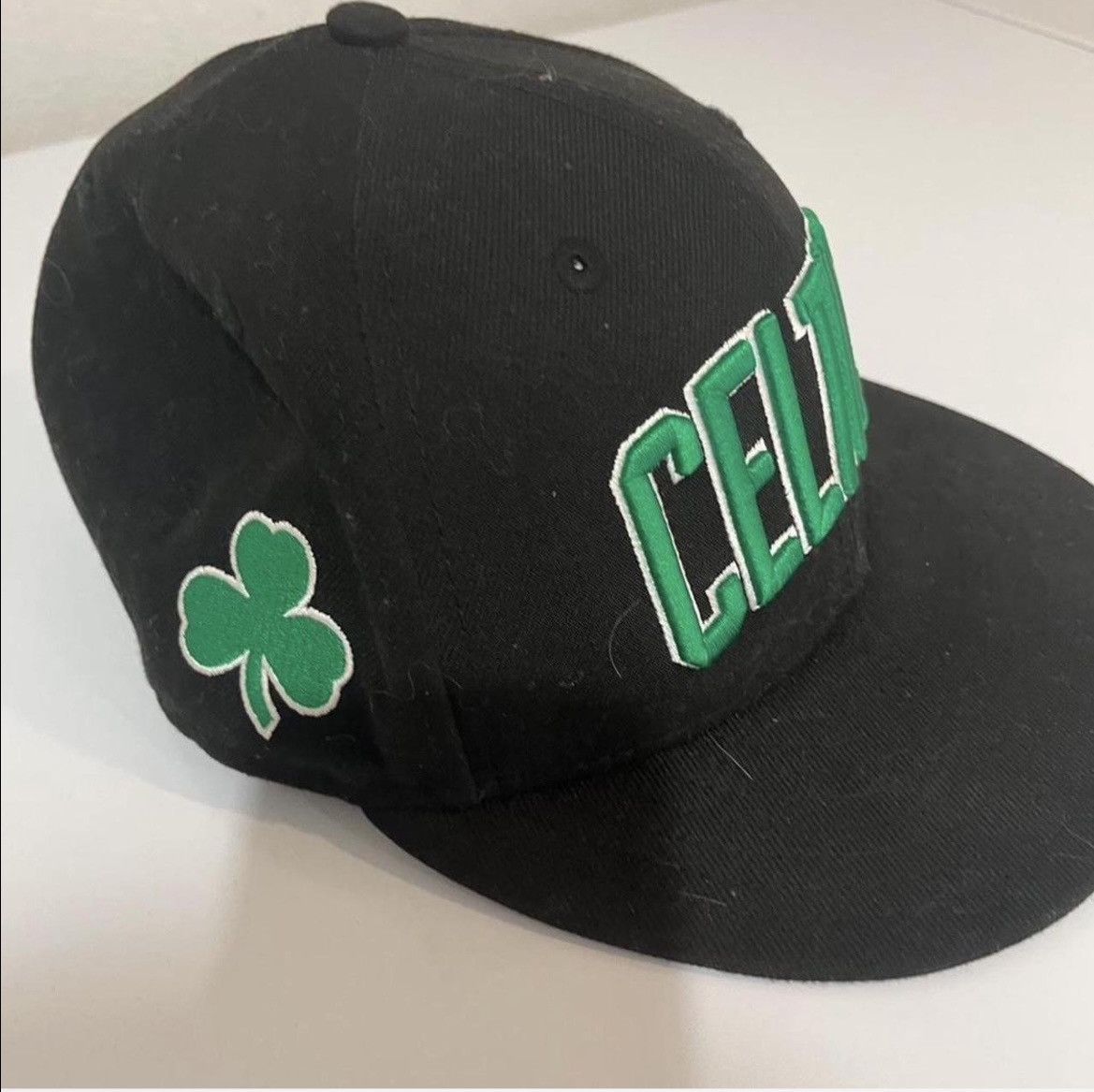 New Era Boston celtics green and black snap back Size ONE SIZE - 3 Thumbnail