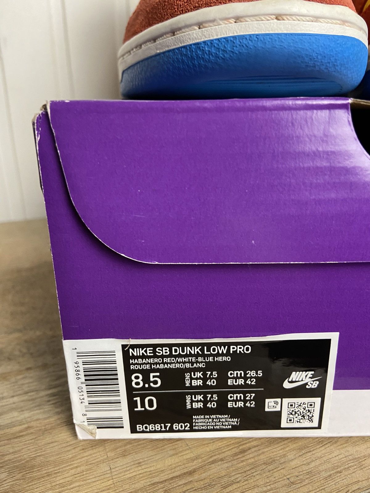 Nike Used Nike Dunk Low SB "Bart Simpson" Authentic Size 8,5US Size US 8.5 / EU 41-42 - 4 Thumbnail
