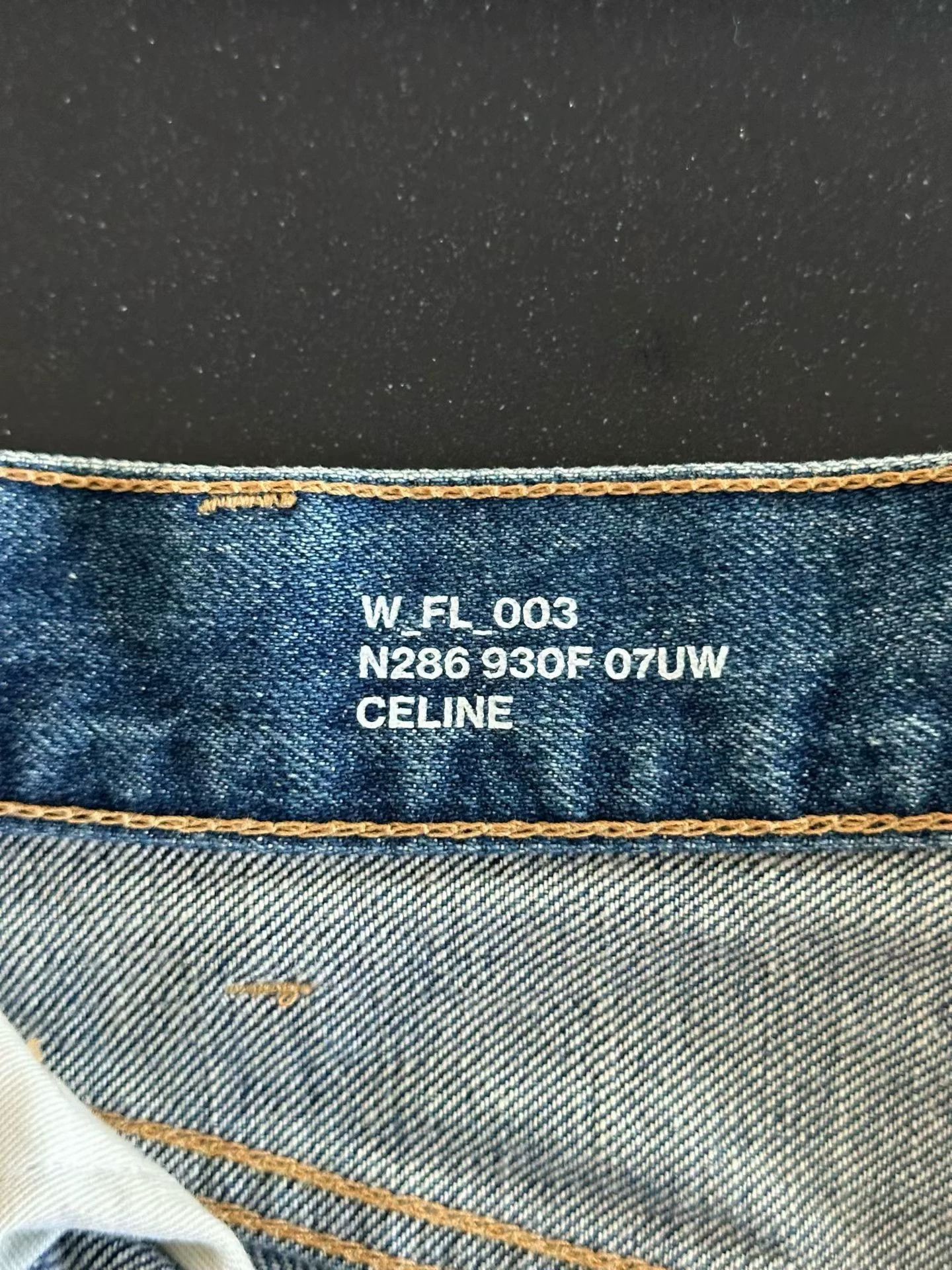 Celine Celine Arc de Triomphe Jane Jeans - Size 27 - Worn Once Size 27" / US 4 / IT 40 - 3 Thumbnail