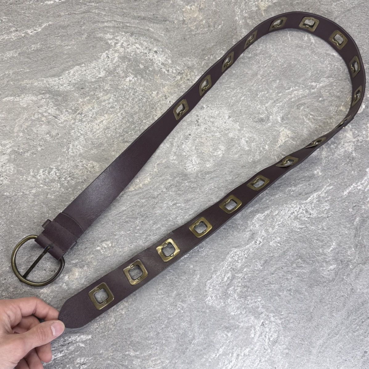 Hysteric Glamour Vintage gothic belt avant garde y2k metal logo Size ONE SIZE - 2 Thumbnail