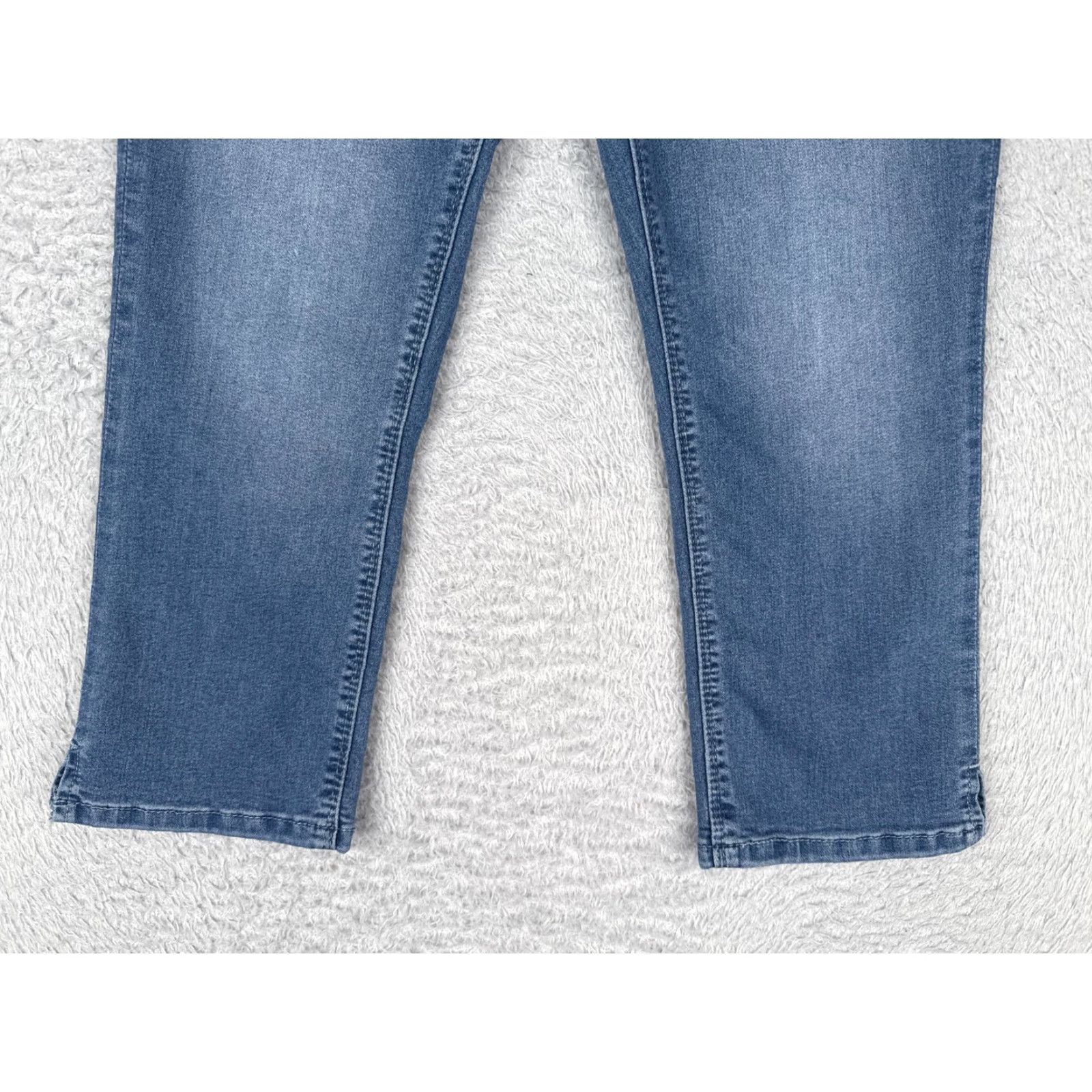 Vintage Laurie Felt Jeans Womens XS Blue Denim Silky Capri Vital Stretch Technology Size 26" / US 2 / IT 38 - 2 Thumbnail