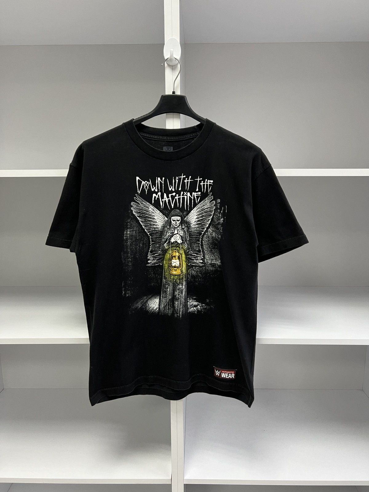 Vintage × WWE The Wyatt Family Down with the Machine T-Shirt WWE Size US L / EU 52-54 / 3 - 2 Thumbnail