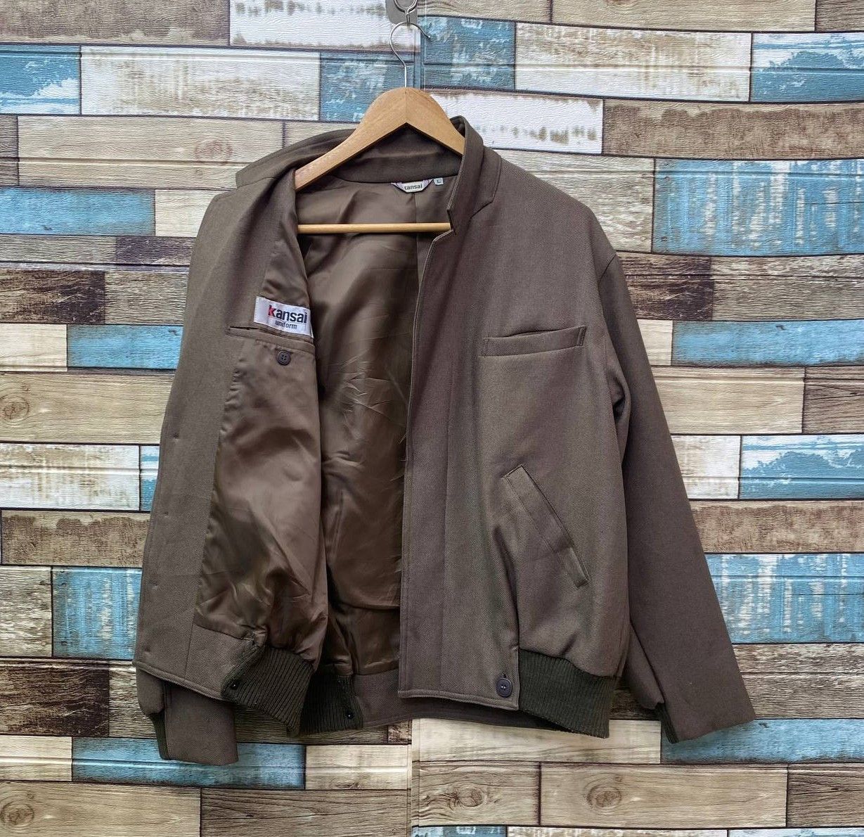 Kansai Yamamoto Vintage 90s Kansai Yamamoto "Uniform" Blazer Bomber Jacket Size US L / EU 52-54 / 3 - 8 Thumbnail