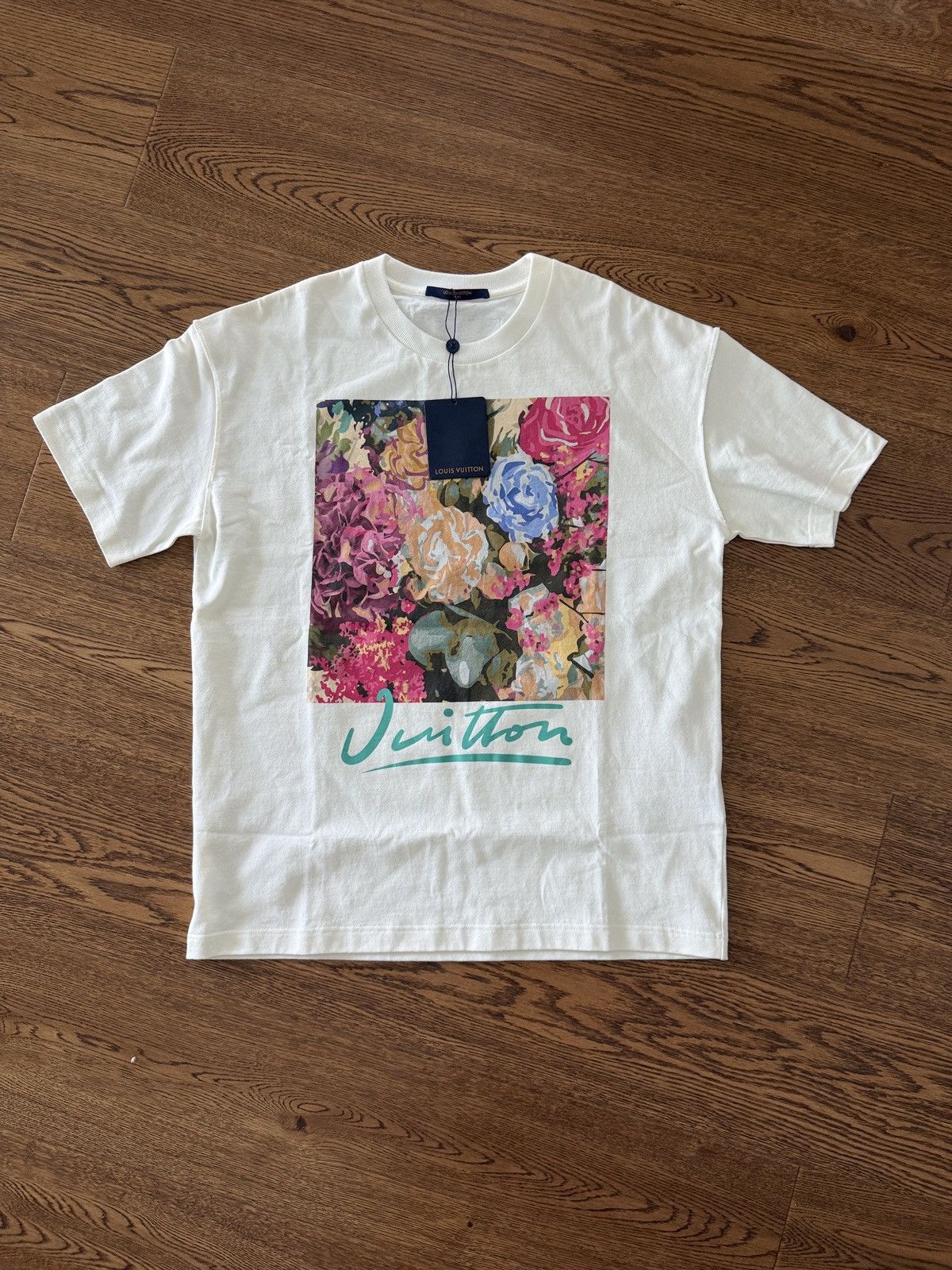 Louis Vuitton Louis Vuitton Flower Tapestry Print T-Shirt Size US M / EU 48-50 / 2 - 1 Thumbnail