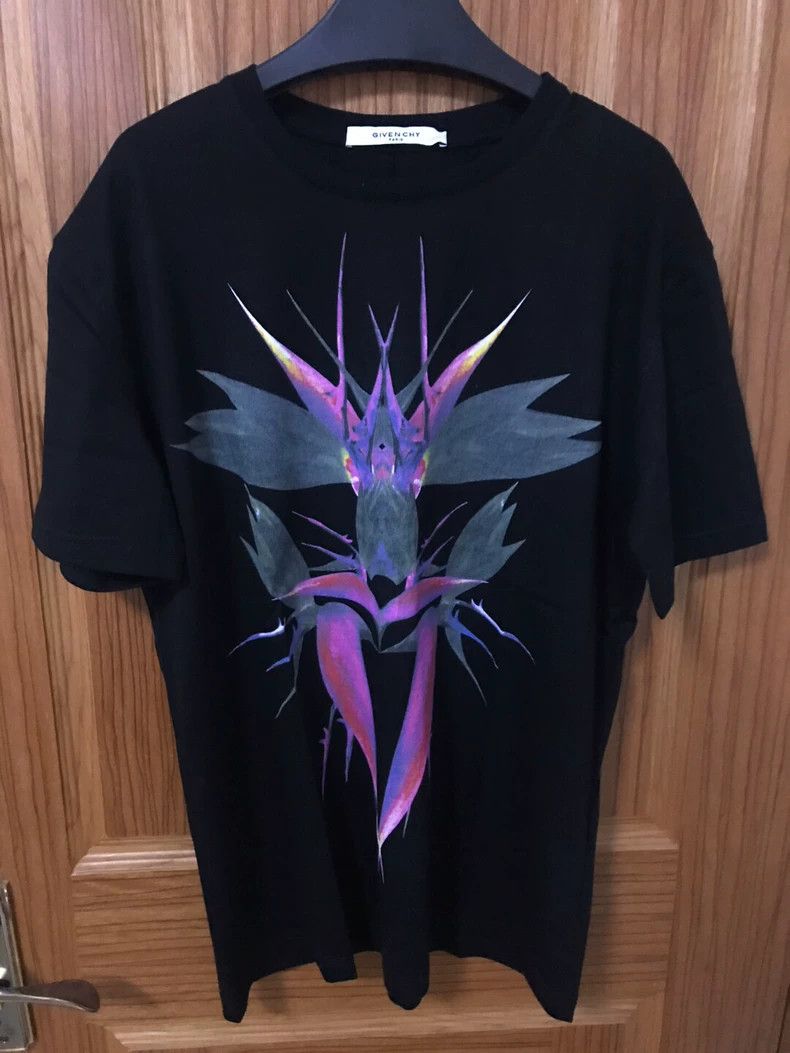 Givenchy Givenchy Bird of Paradise Short-Sleeved T-Shirt Size US S / EU 44-46 / 1 - 1 Thumbnail
