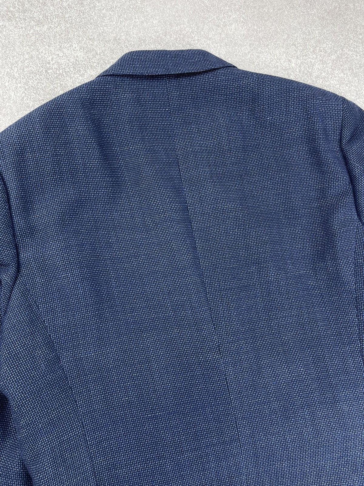 Etro Etro Blue Check Wool Blazer Size 54 Size 44R - 17 Thumbnail