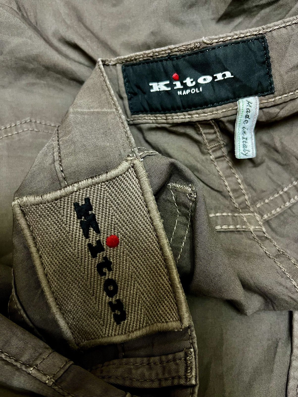 Kiton Kiton buttonfly Casual Pant Size US 40 / EU 56 - 6 Thumbnail